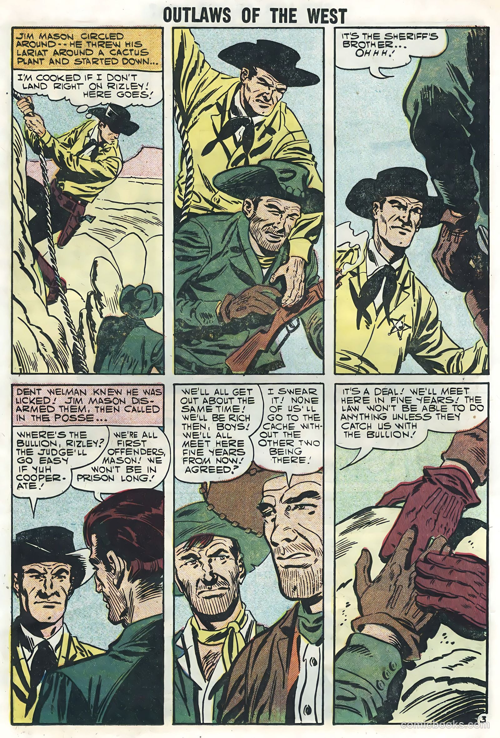 Outlaws of the West #13 — page 17 of 36