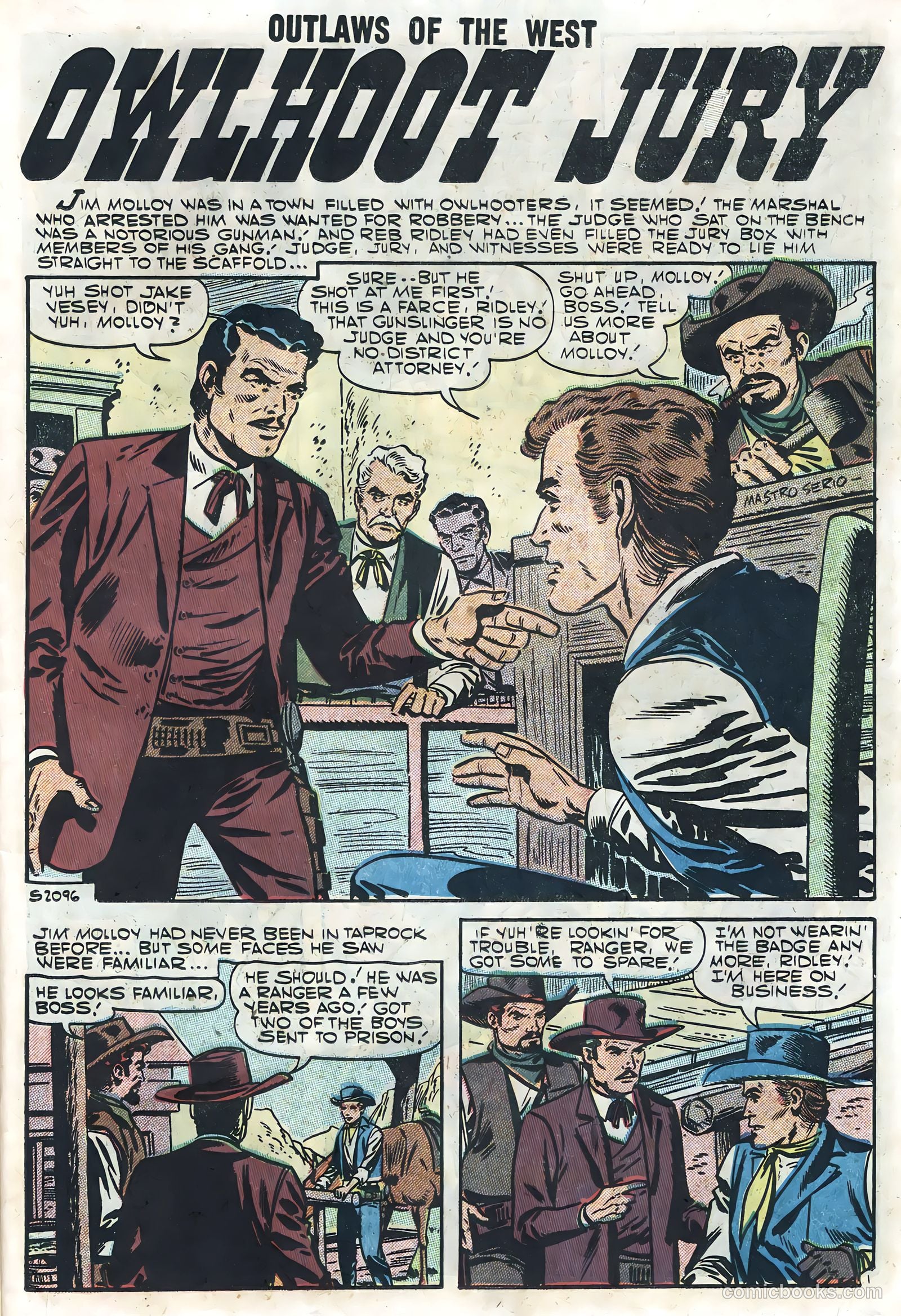 Outlaws of the West #13 — page 23 of 36