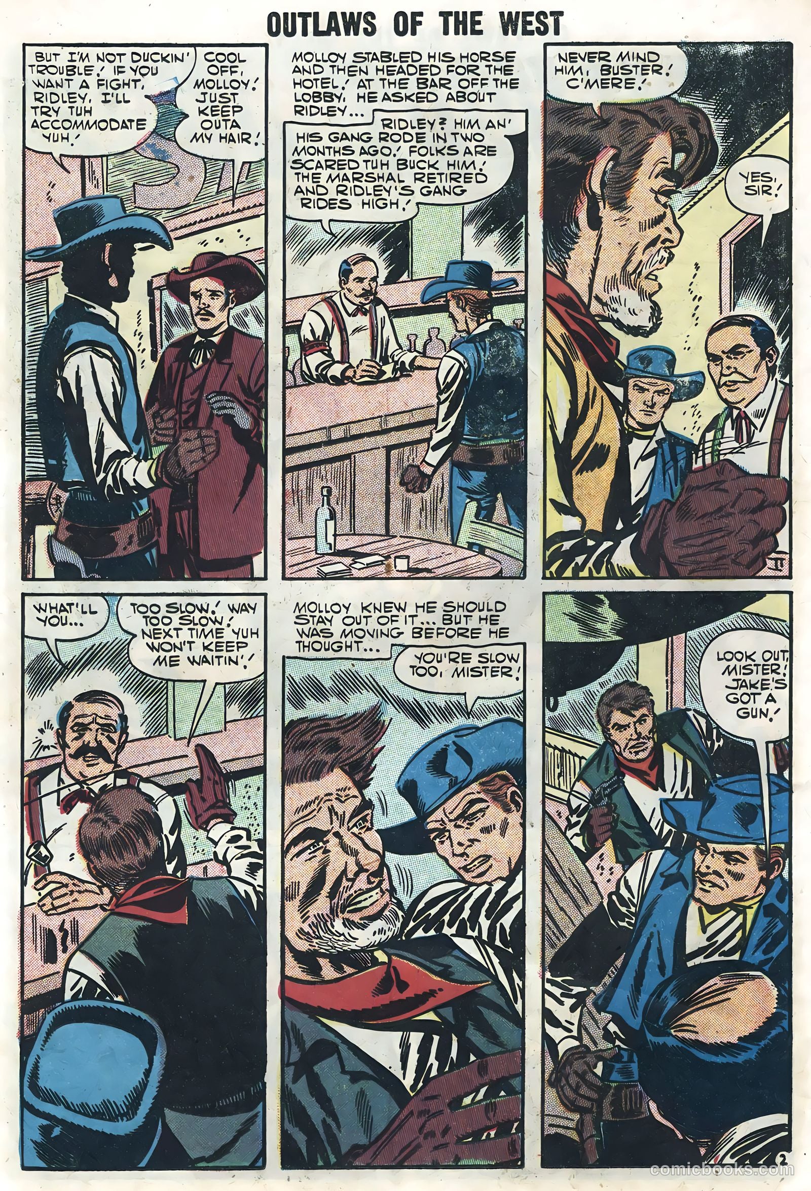 Outlaws of the West #13 — page 24 of 36