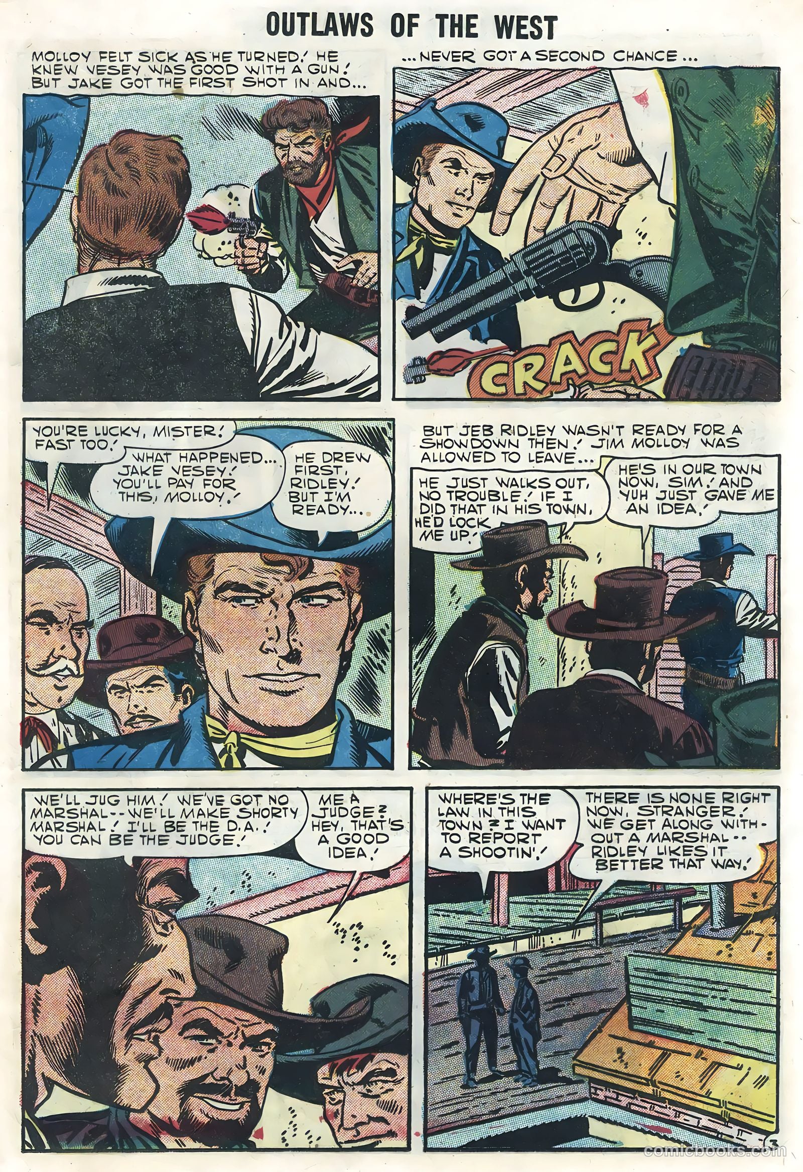 Outlaws of the West #13 — page 25 of 36