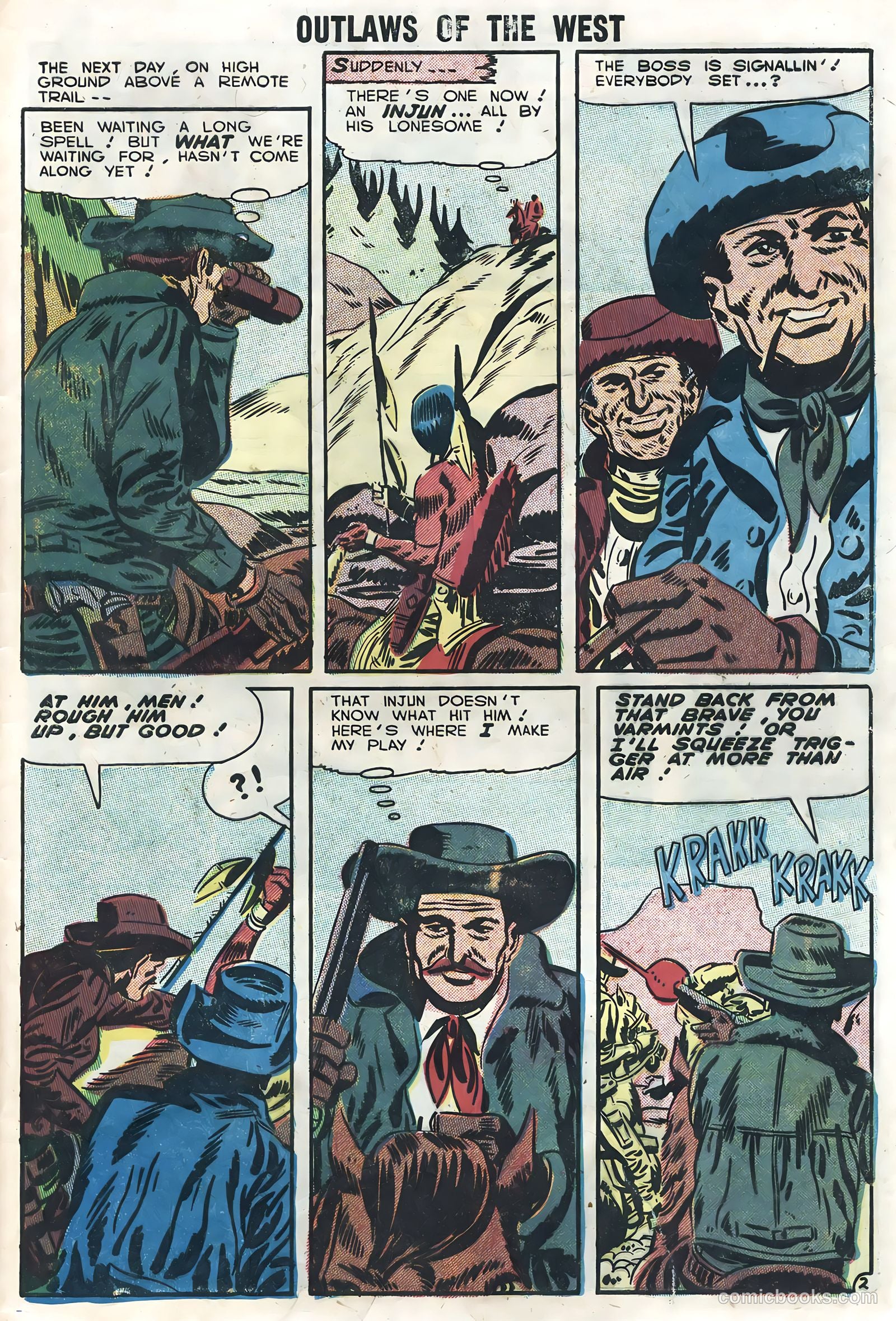 Outlaws of the West #13 — page 29 of 36