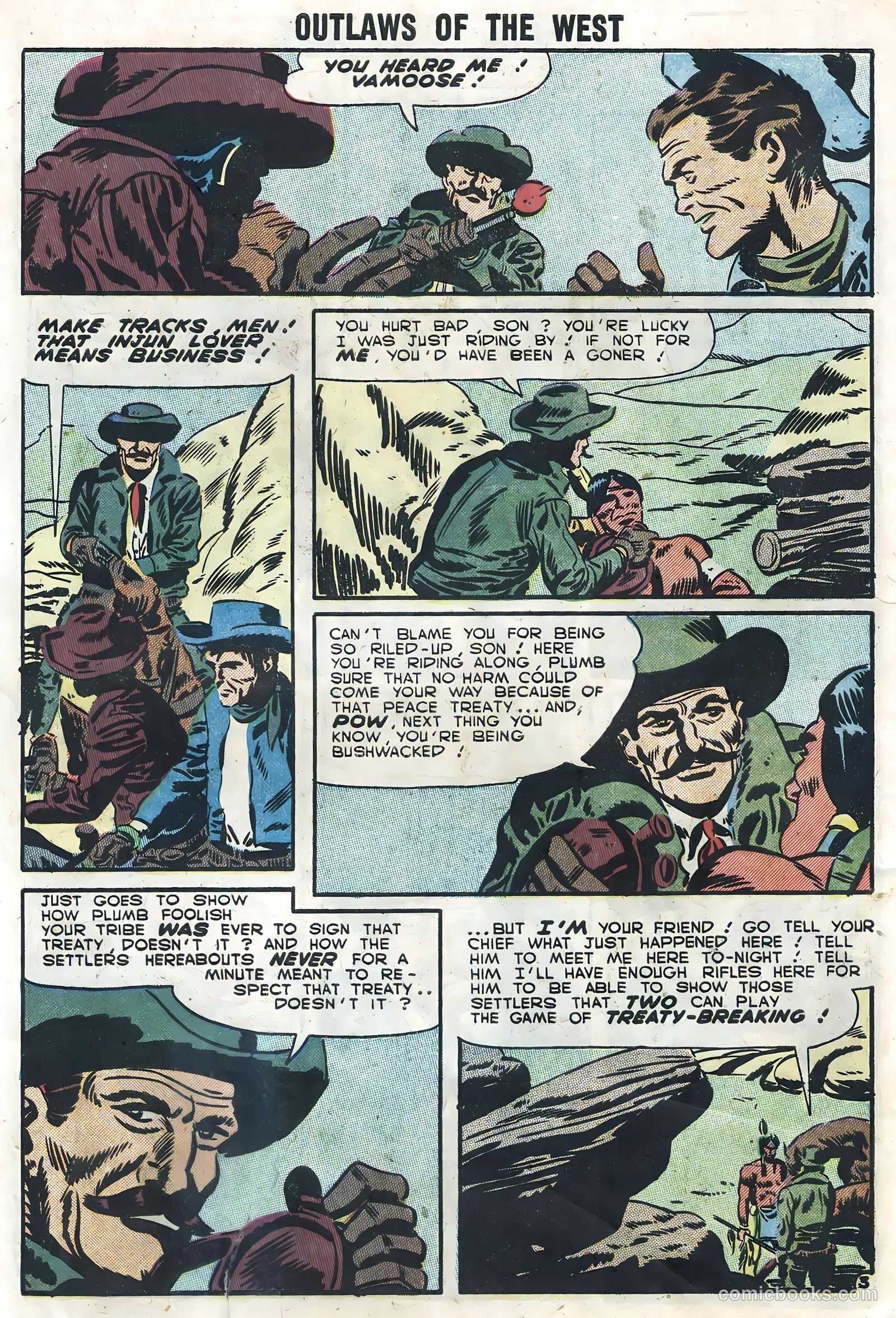 Outlaws of the West #13 — page 30 of 36
