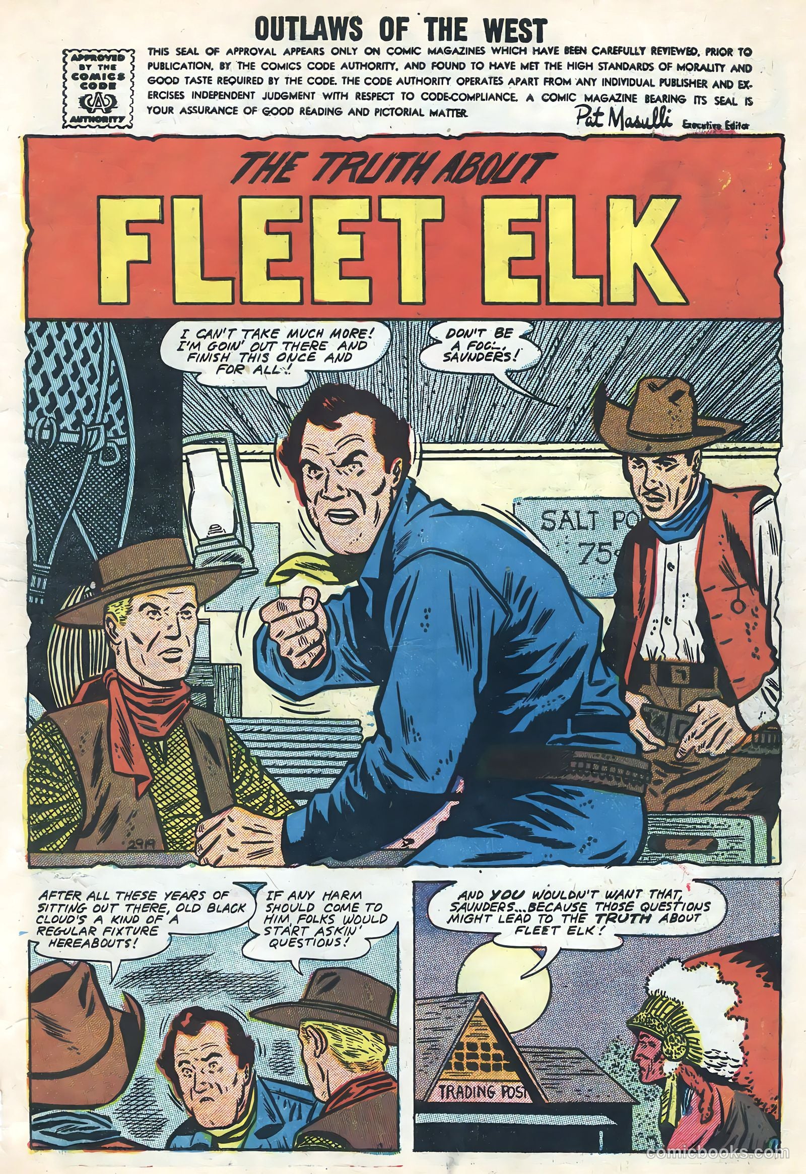 Outlaws of the West #14 — page 3 of 68