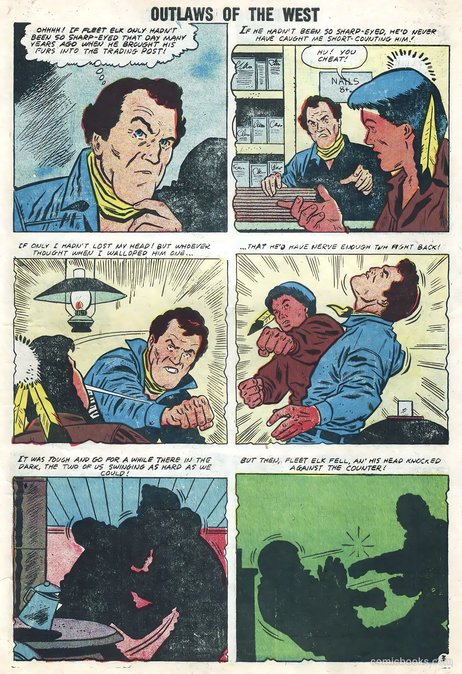 Outlaws of the West #14 — page 5 of 68