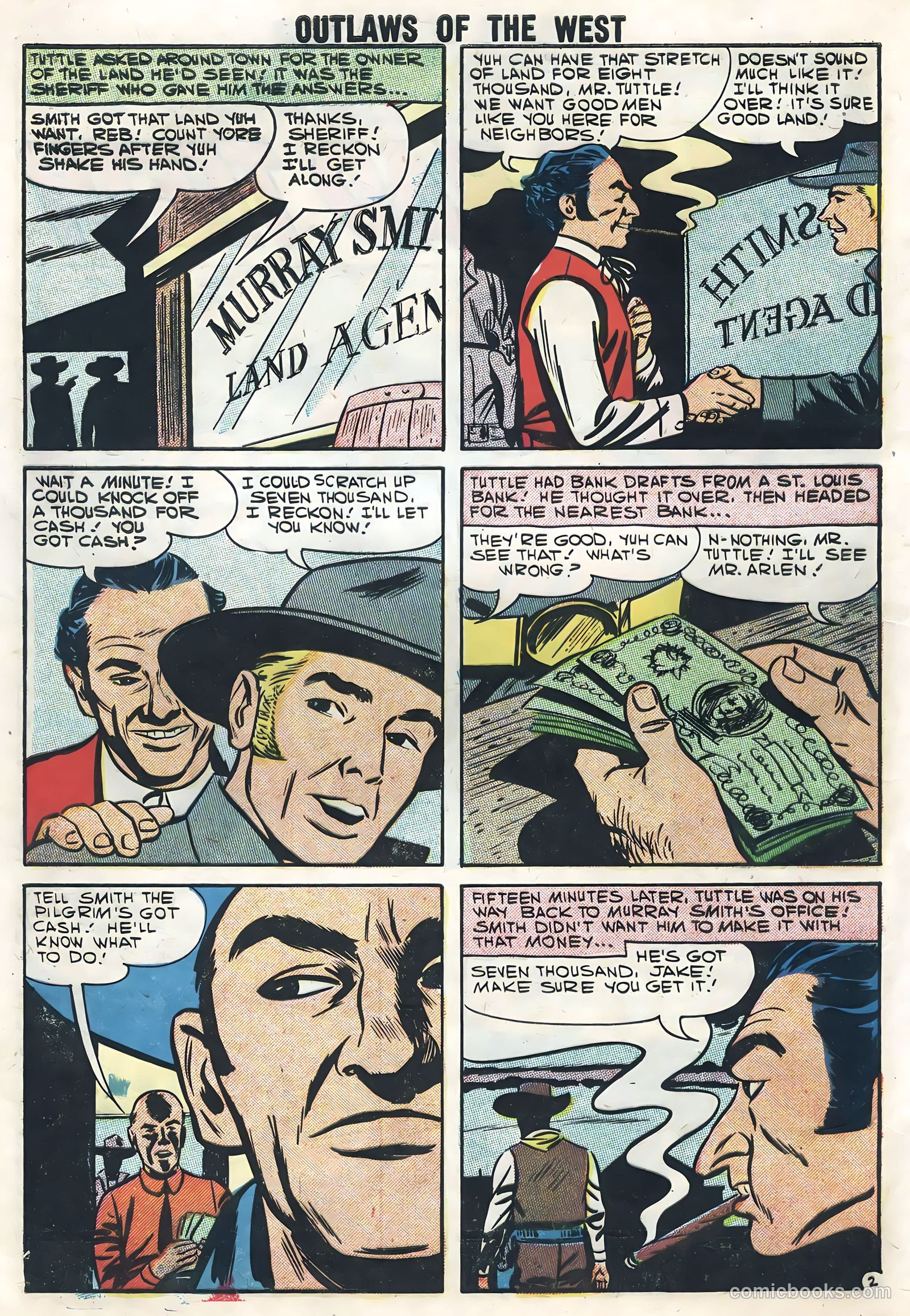 Outlaws of the West #14 — page 12 of 68