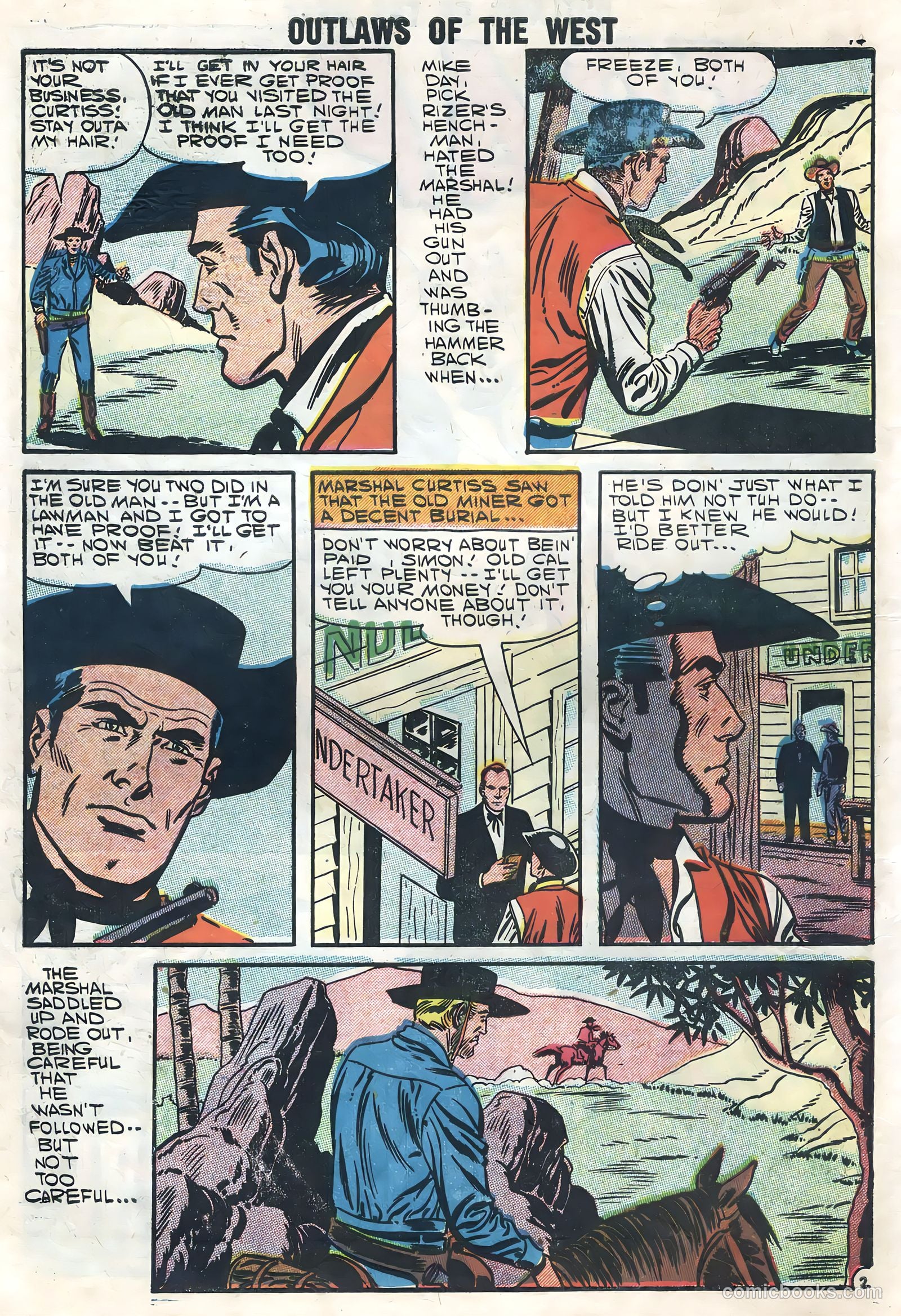 Outlaws of the West #14 — page 18 of 68