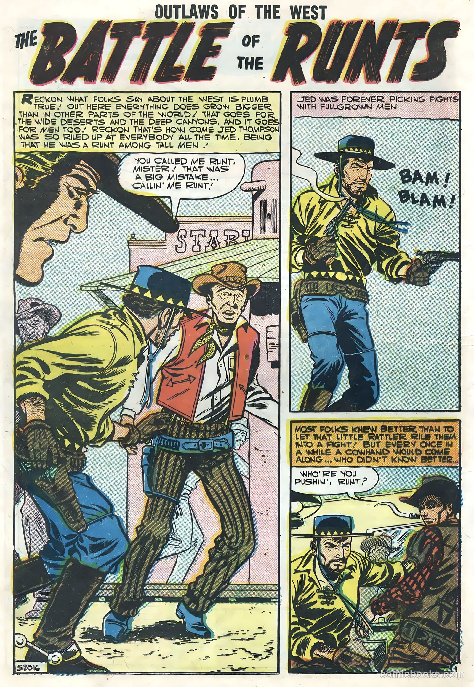 Outlaws of the West #14 — page 22 of 68