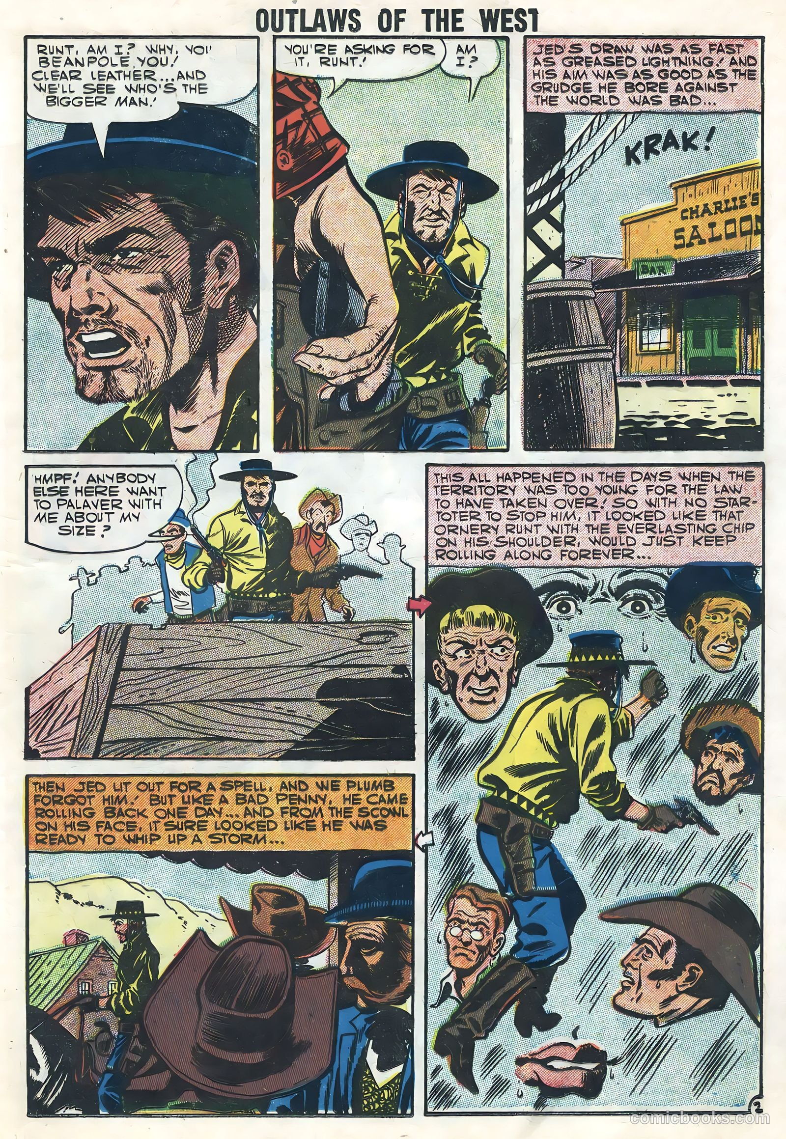 Outlaws of the West #14 — page 23 of 68