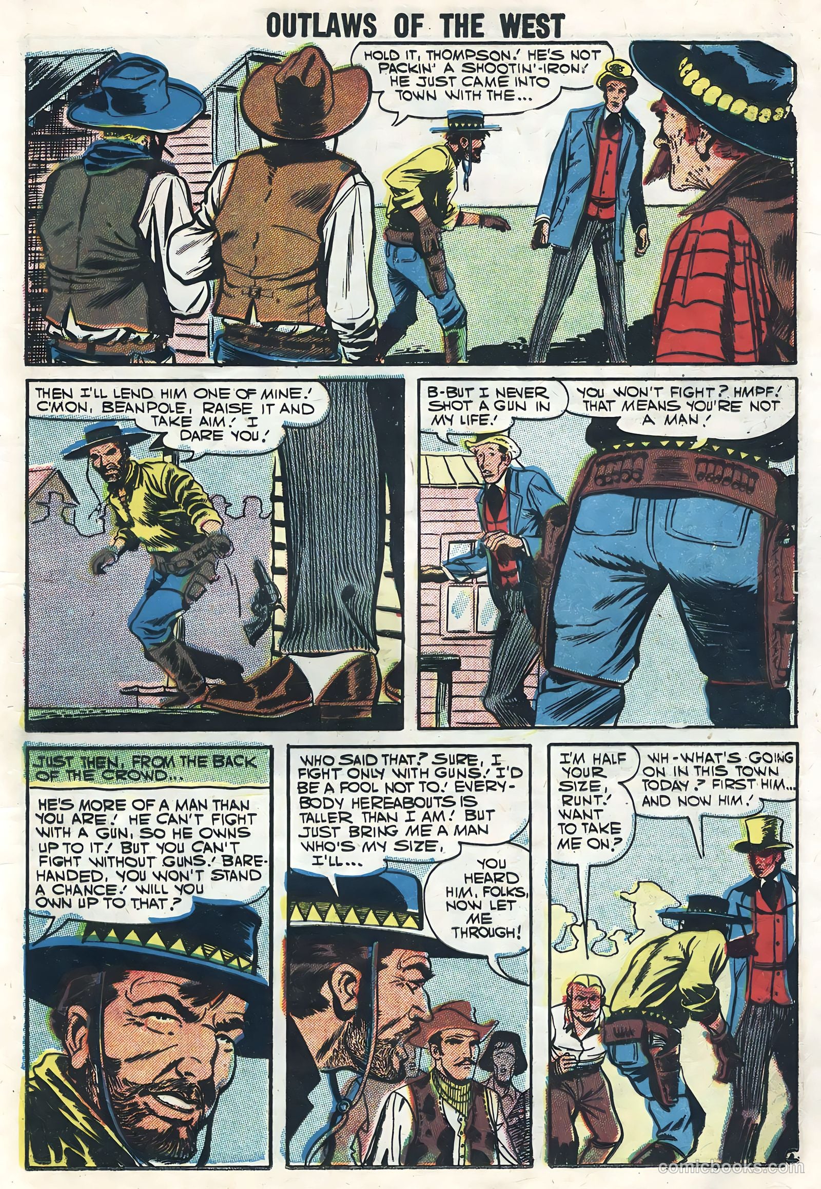 Outlaws of the West #14 — page 25 of 68
