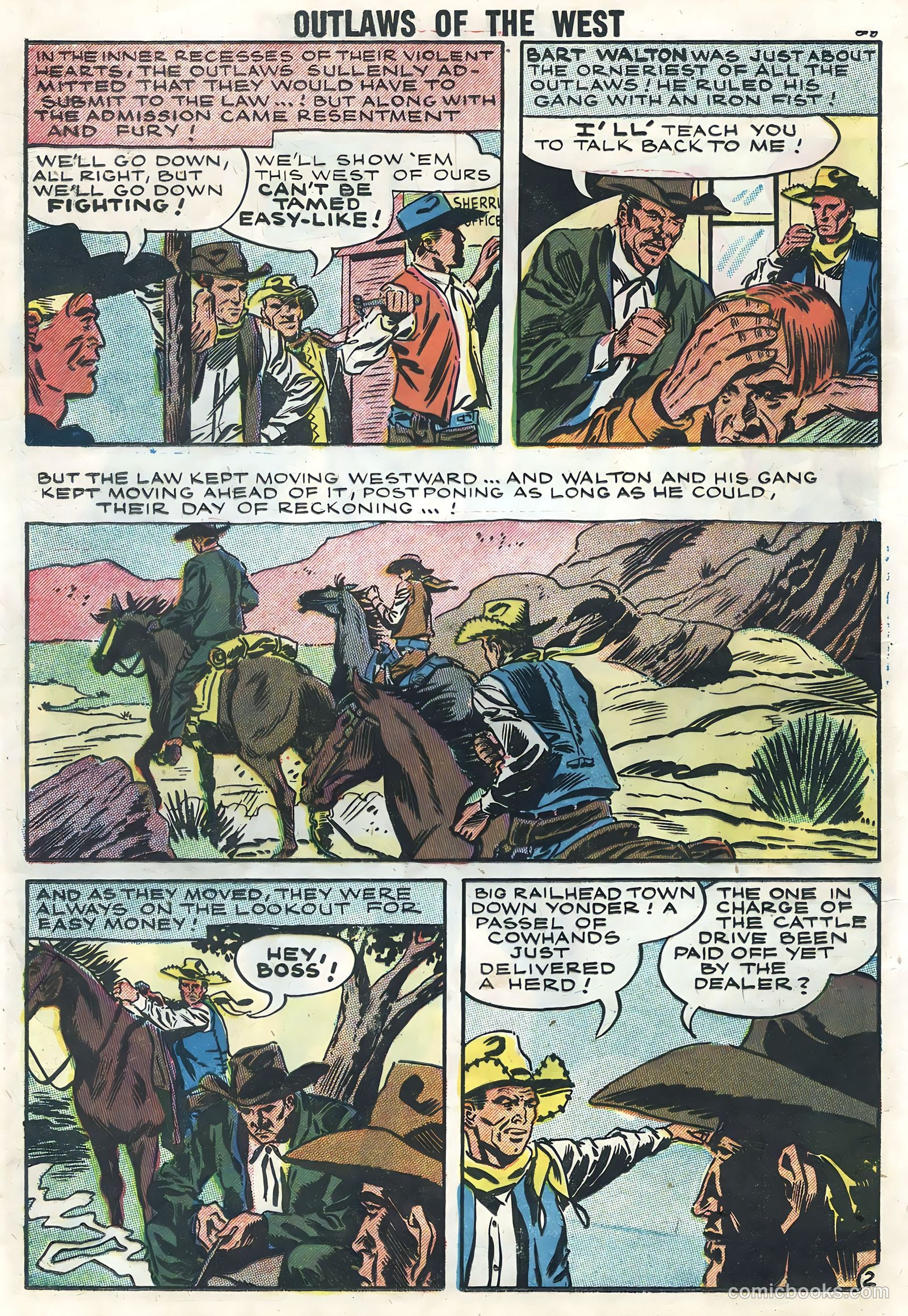 Outlaws of the West #14 — page 30 of 68