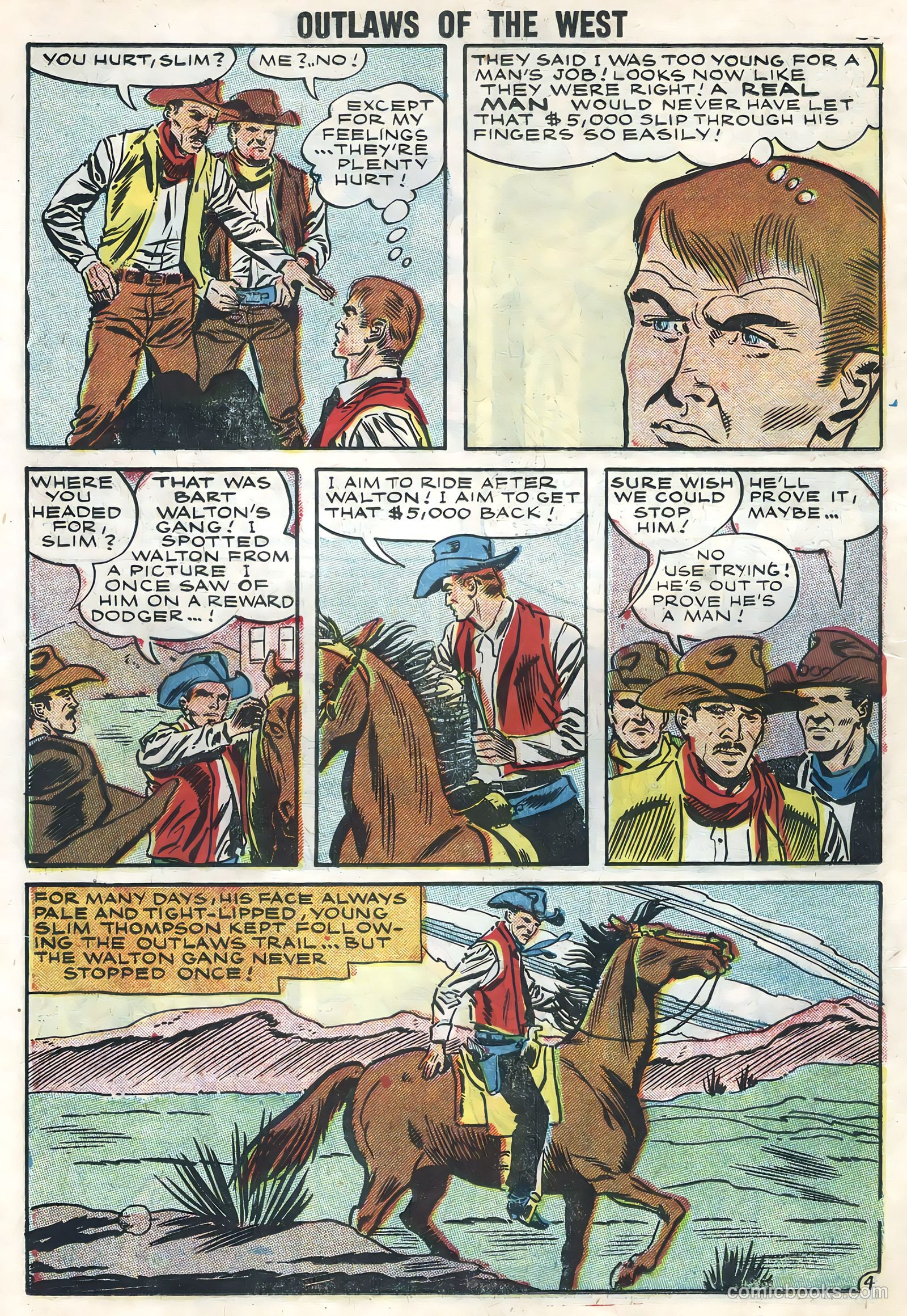 Outlaws of the West #14 — page 32 of 68