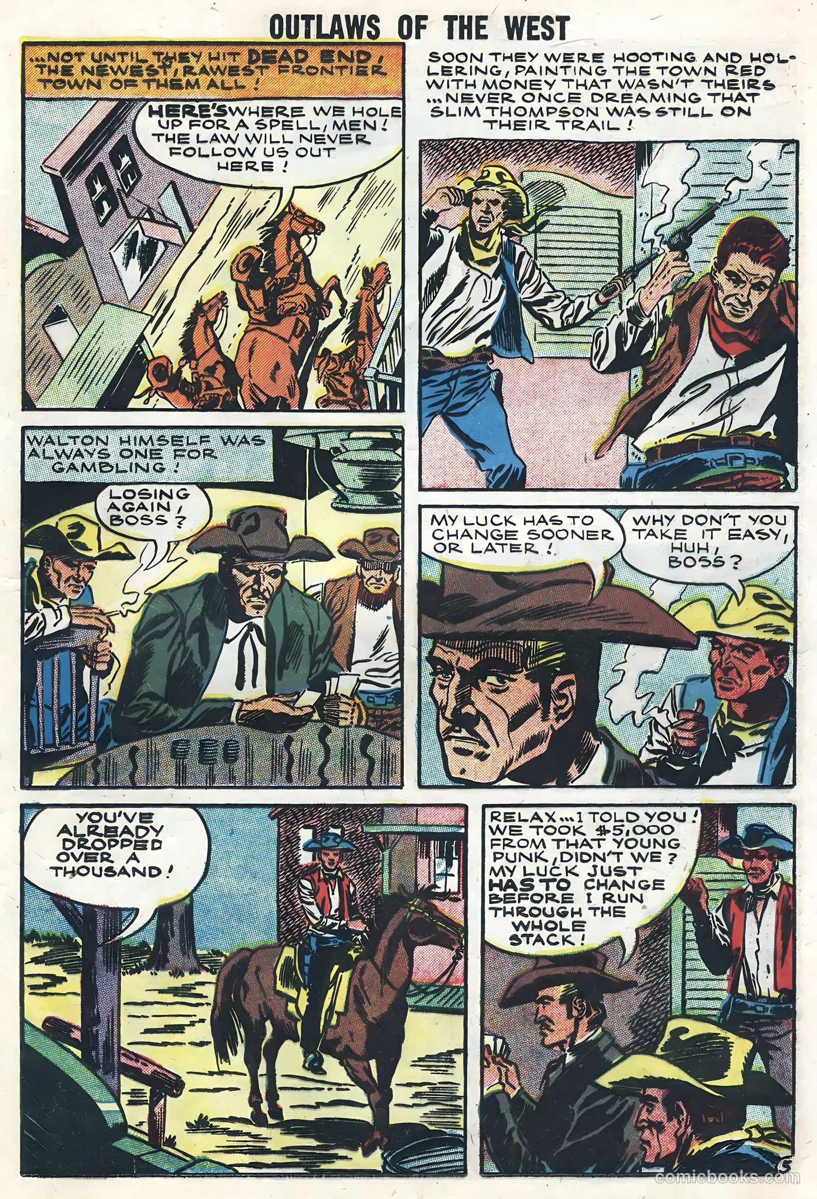Outlaws of the West #14 — page 33 of 68