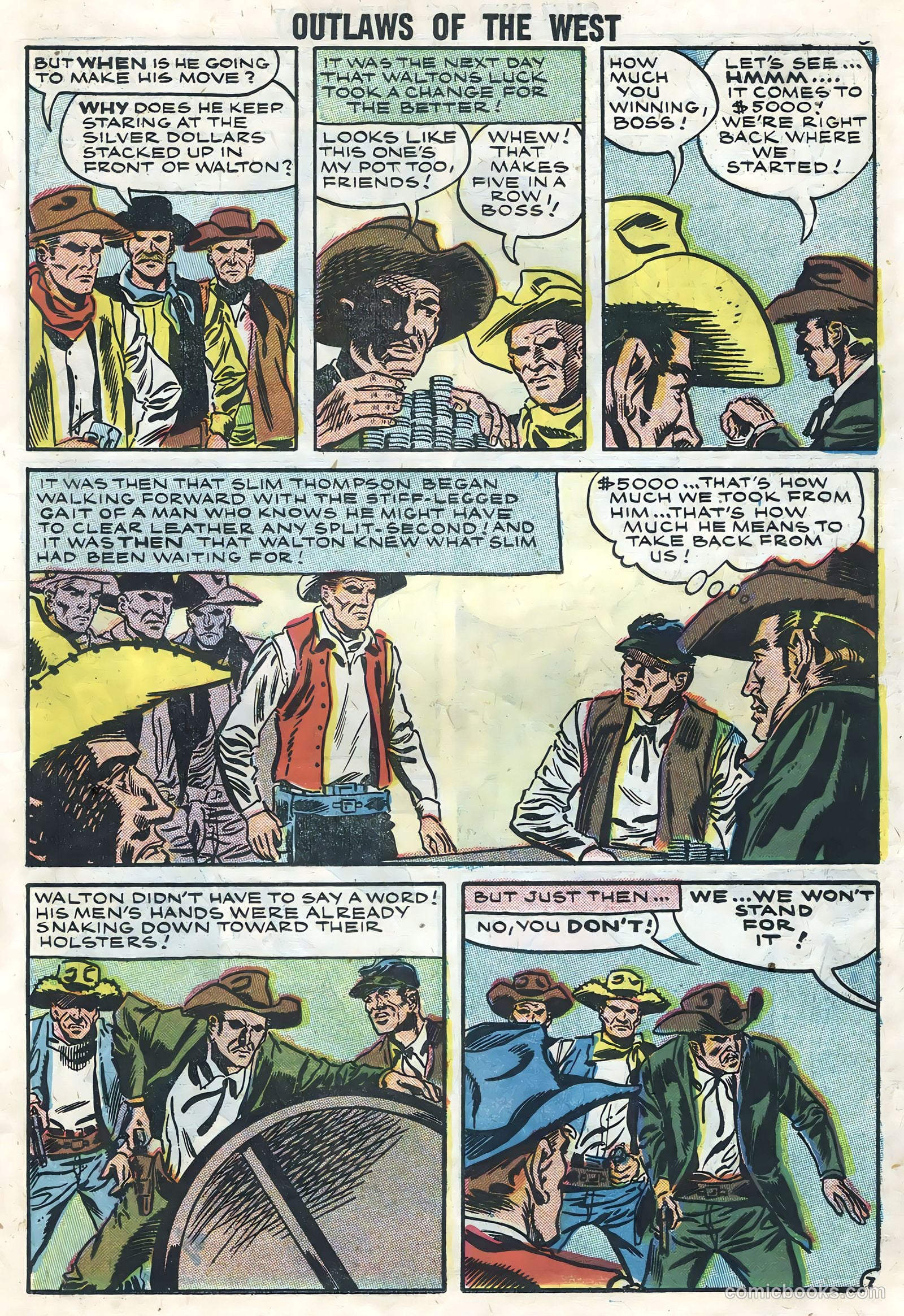 Outlaws of the West #14 — page 35 of 68