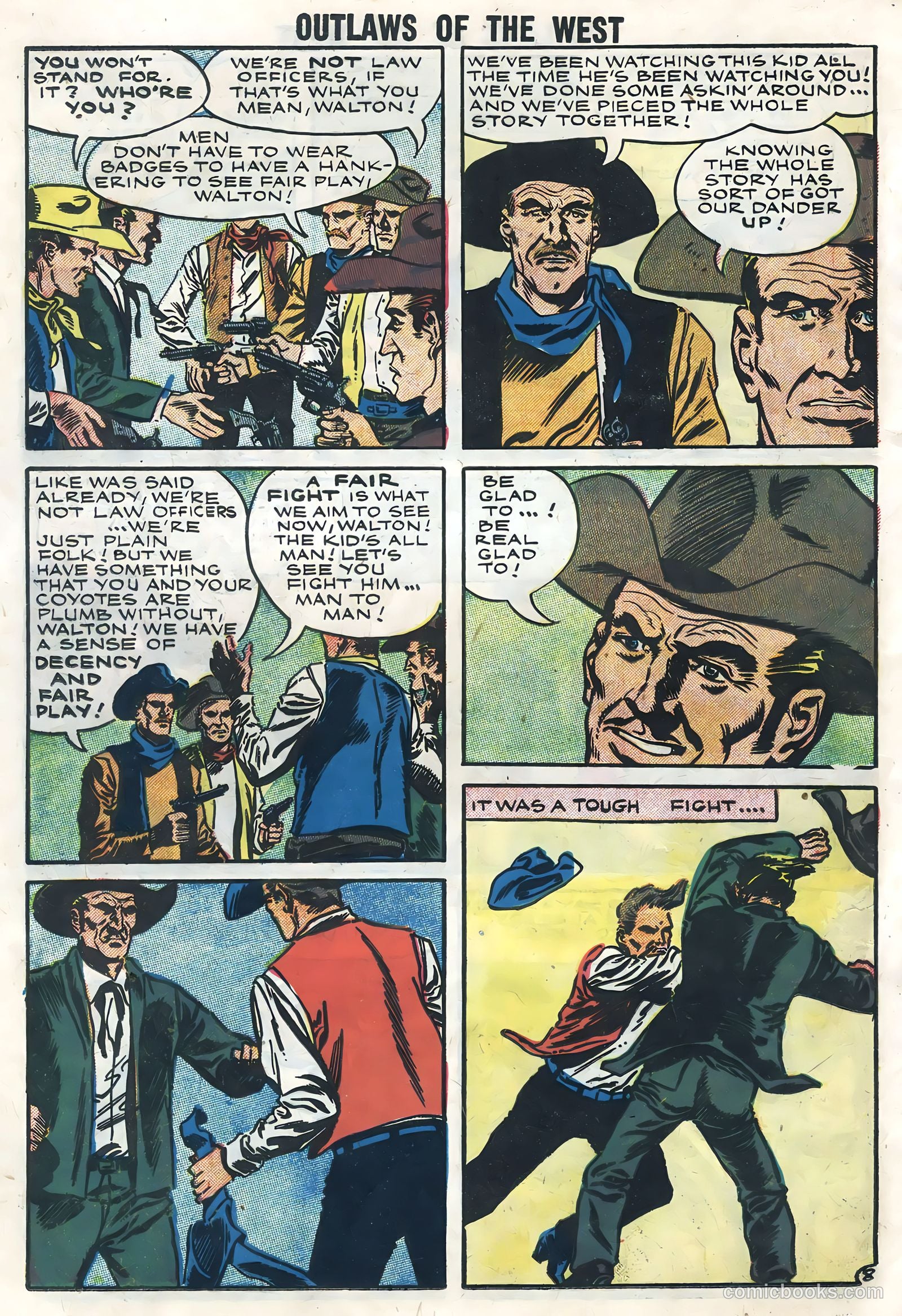 Outlaws of the West #14 — page 36 of 68
