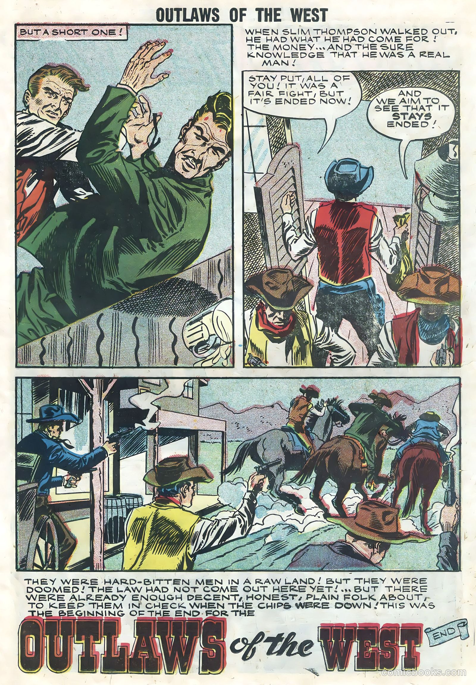 Outlaws of the West #14 — page 37 of 68
