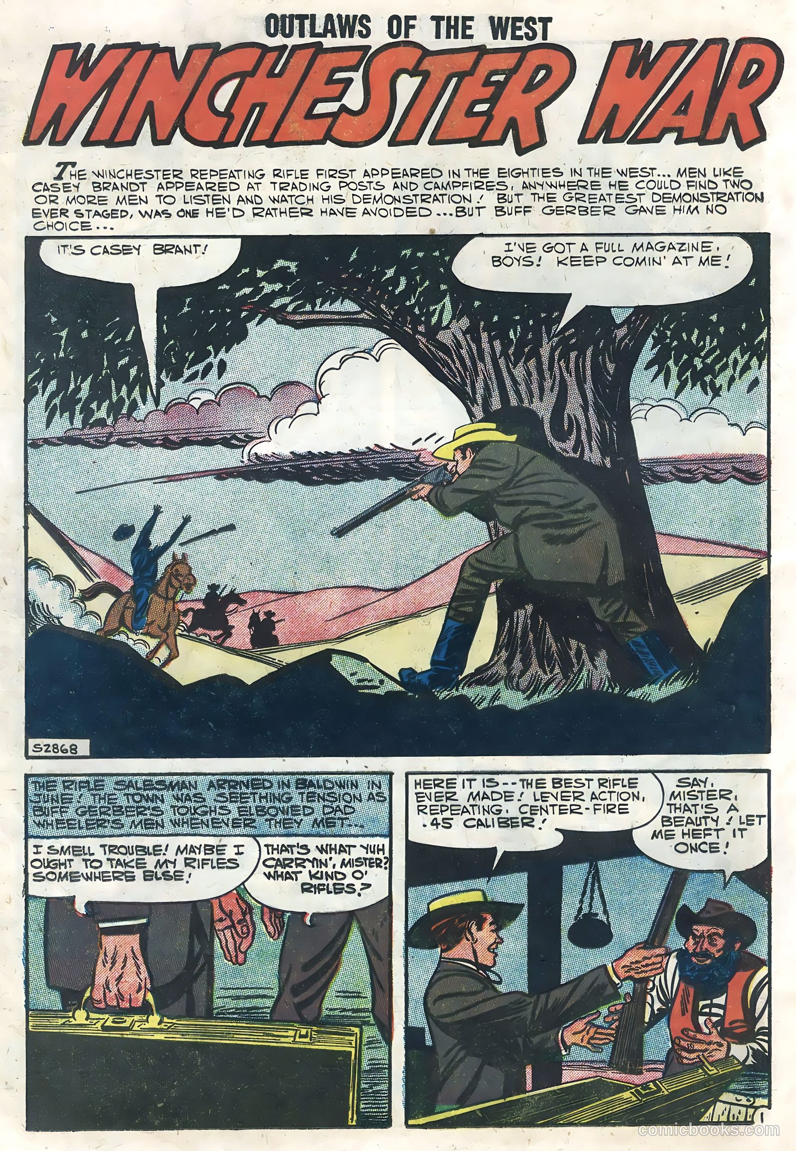 Outlaws of the West #14 — page 38 of 68
