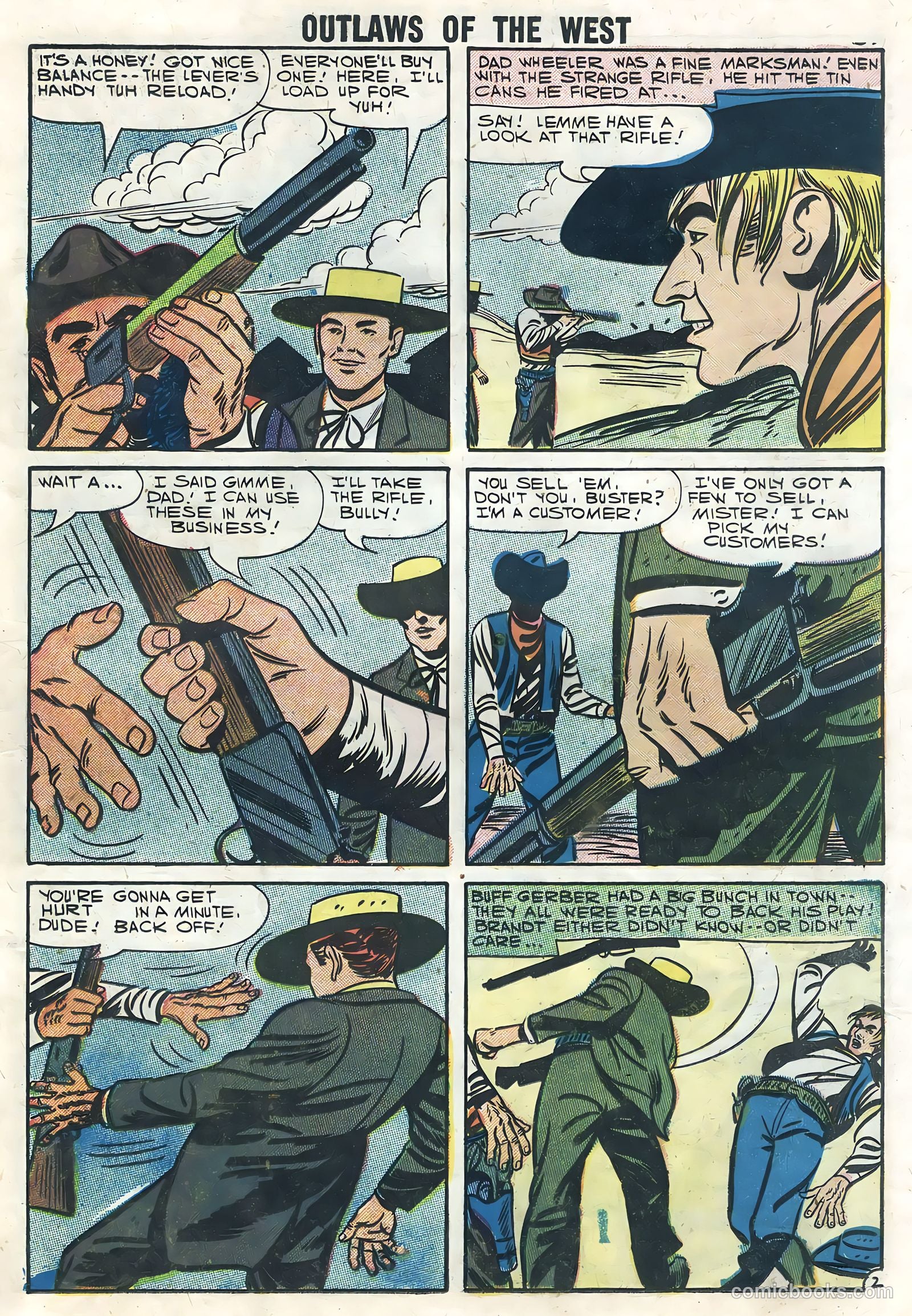 Outlaws of the West #14 — page 39 of 68
