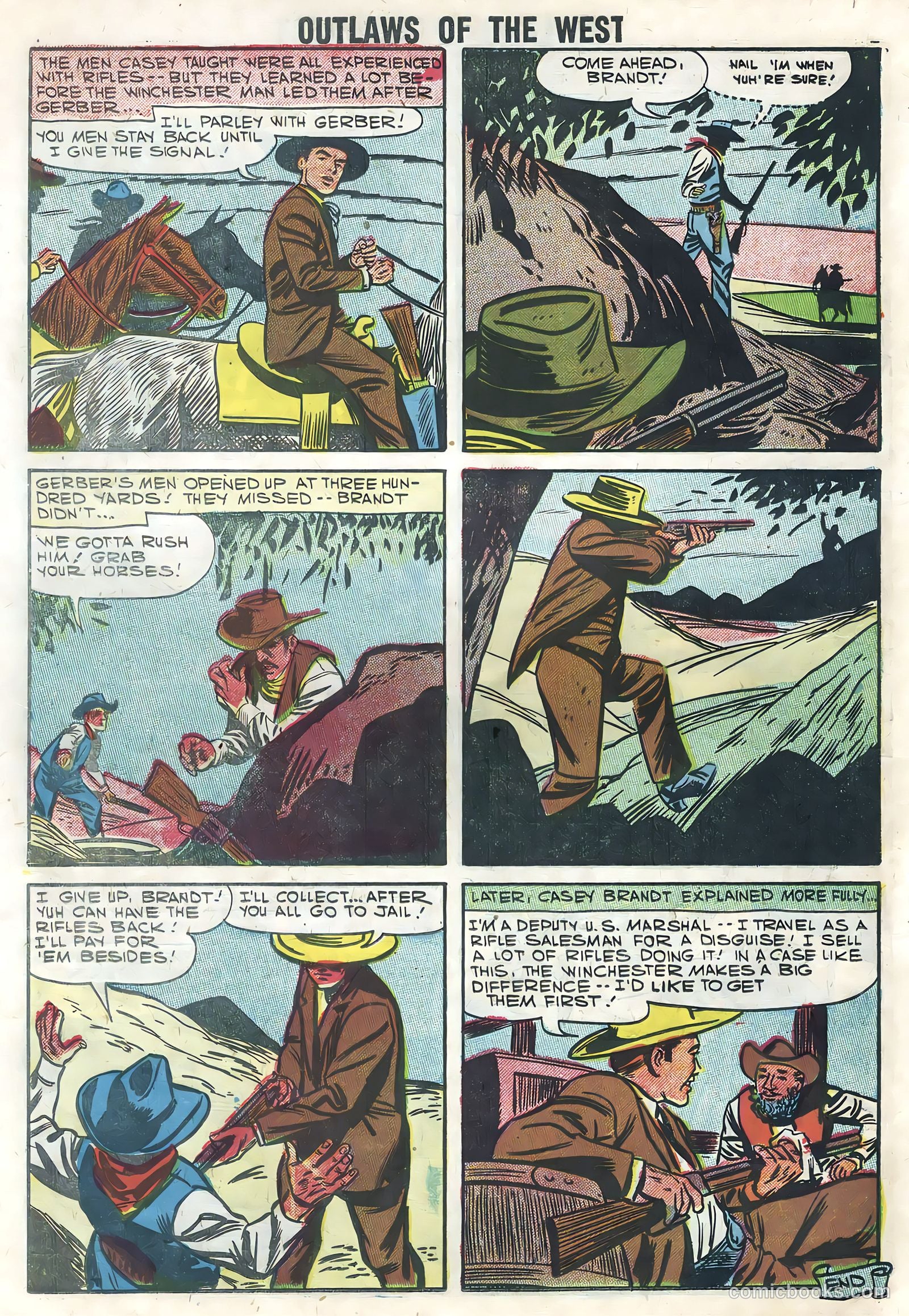 Outlaws of the West #14 — page 42 of 68