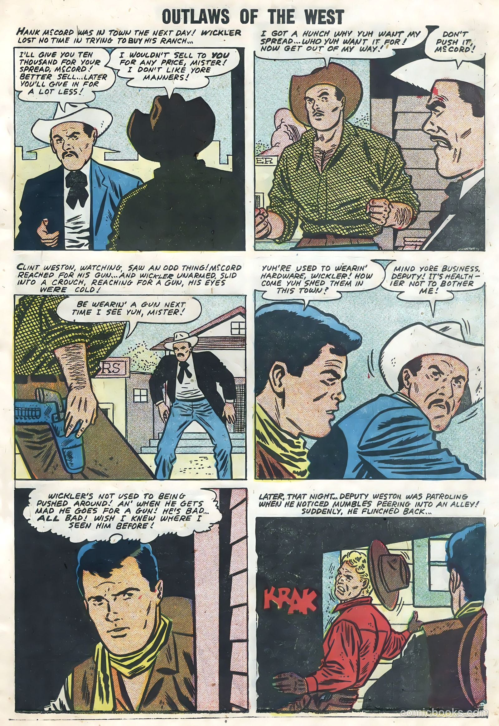 Outlaws of the West #14 — page 45 of 68
