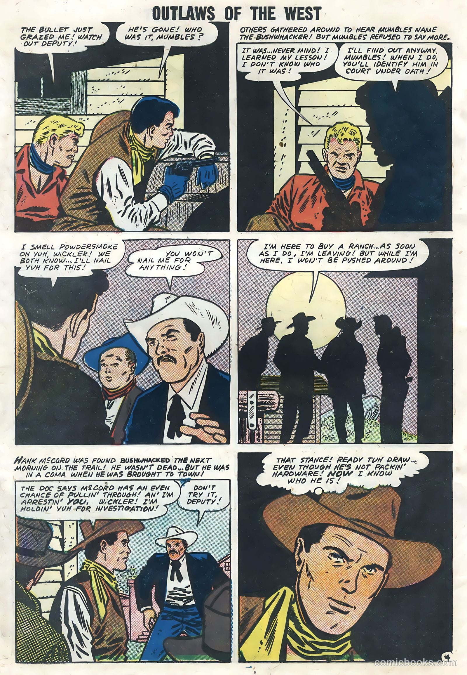 Outlaws of the West #14 — page 46 of 68