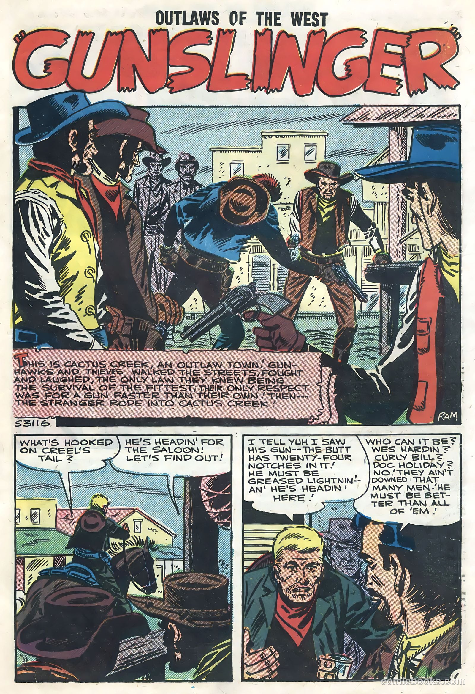 Outlaws of the West #14 — page 49 of 68