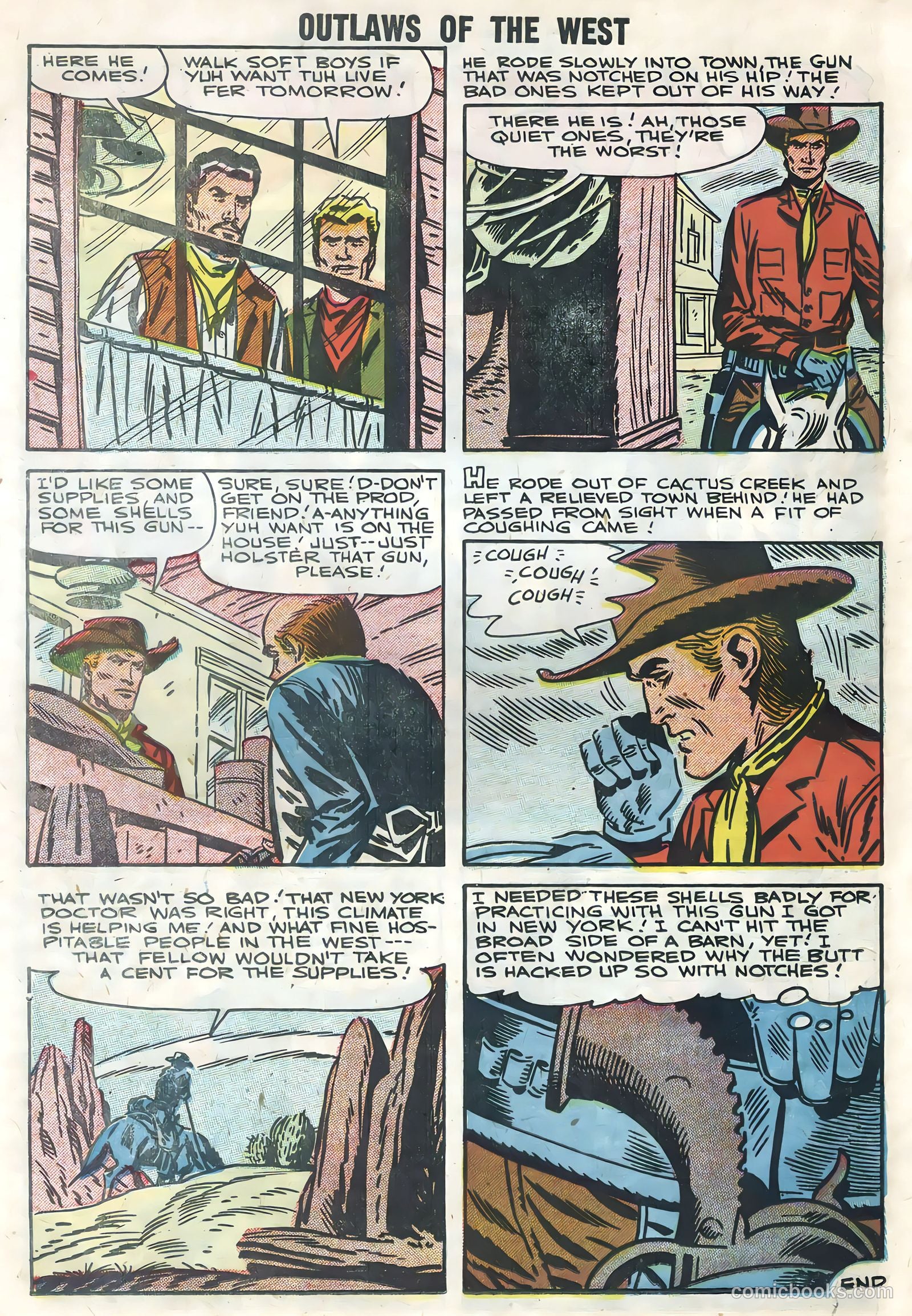 Outlaws of the West #14 — page 50 of 68