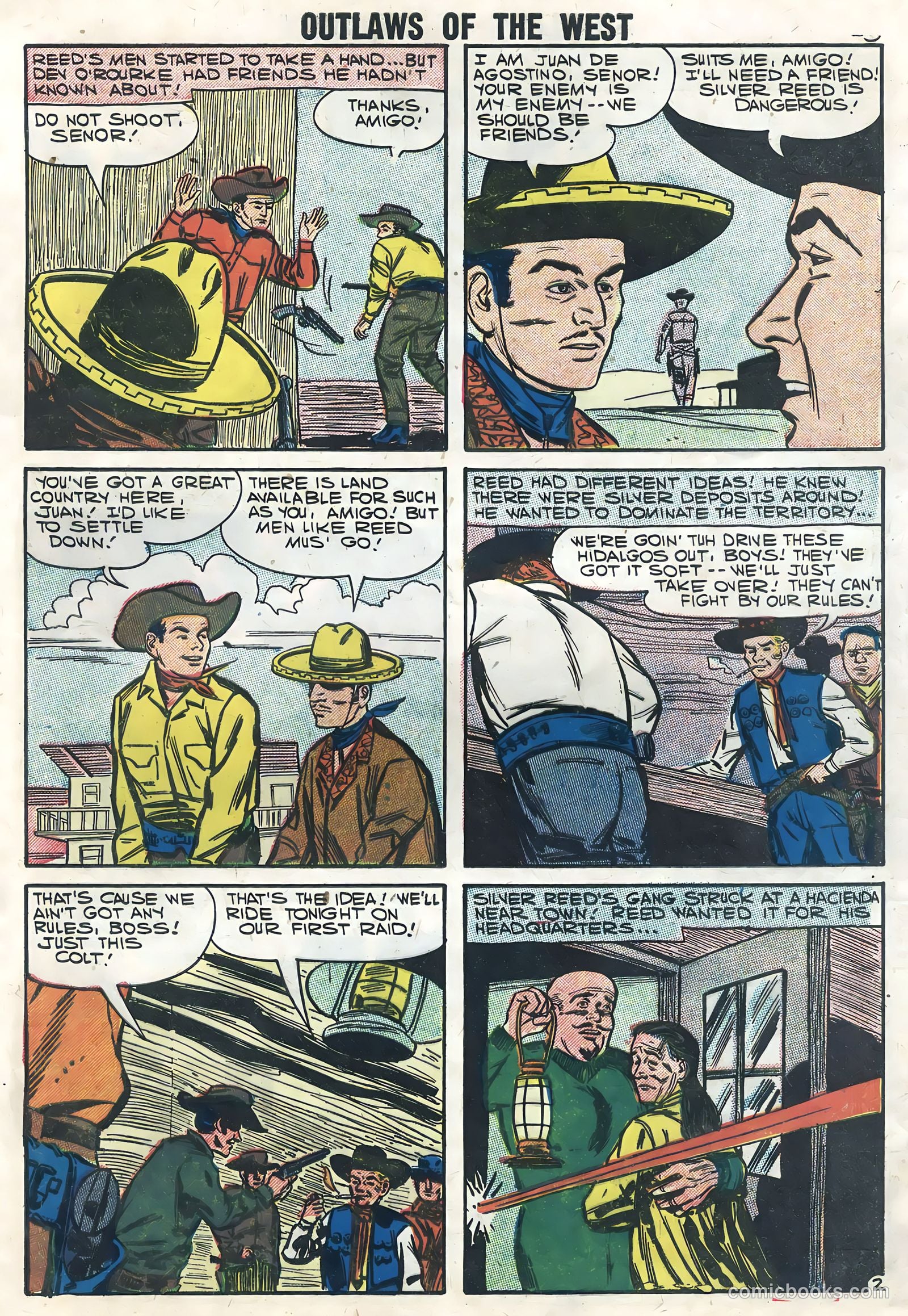 Outlaws of the West #14 — page 55 of 68