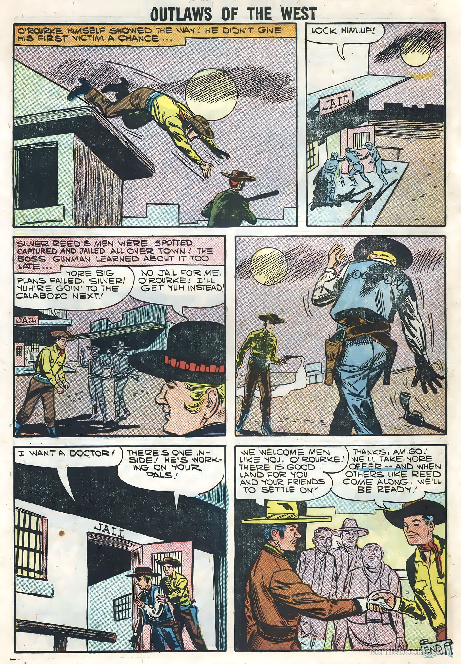 Outlaws of the West #14 — page 58 of 68