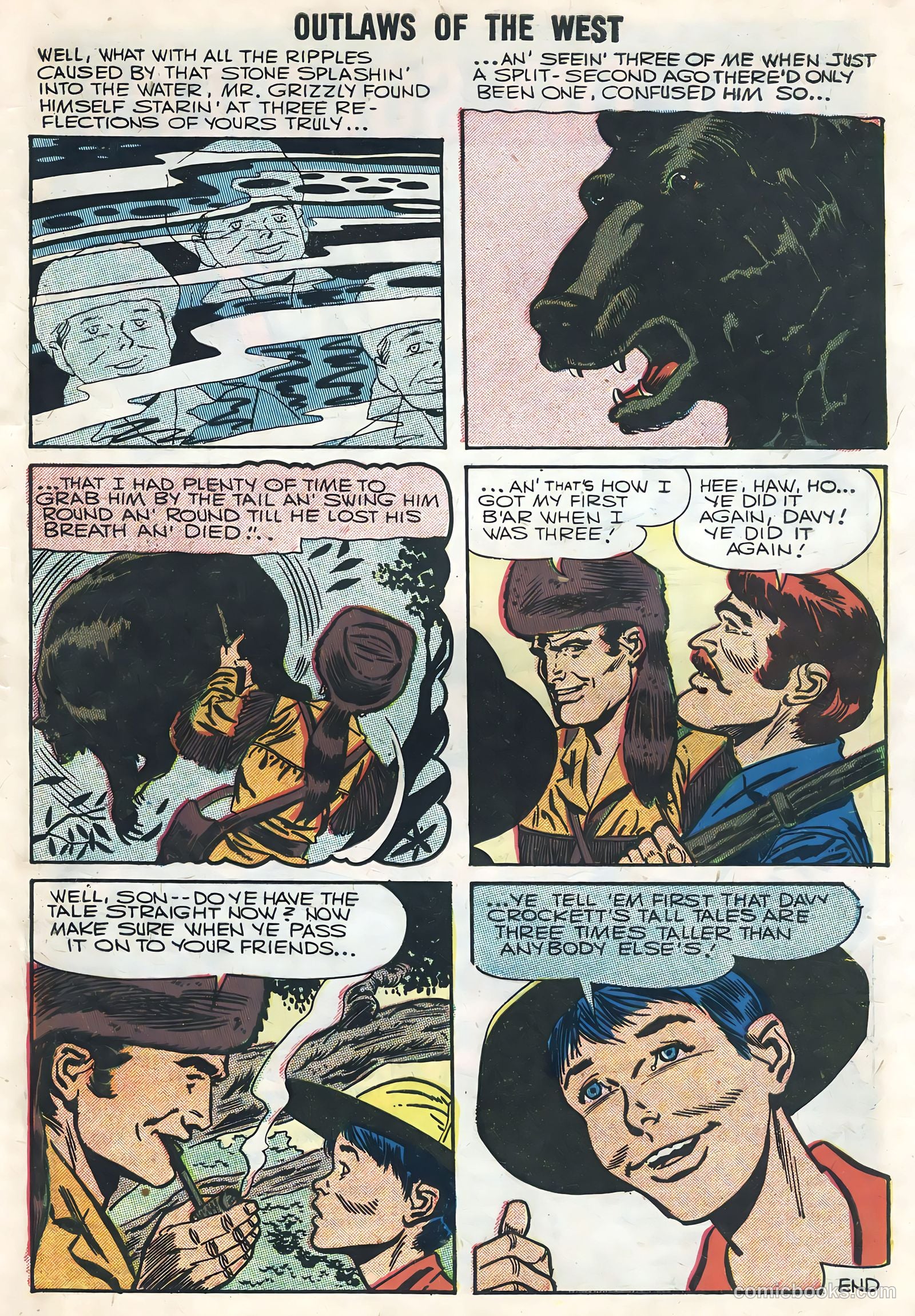 Outlaws of the West #14 — page 65 of 68