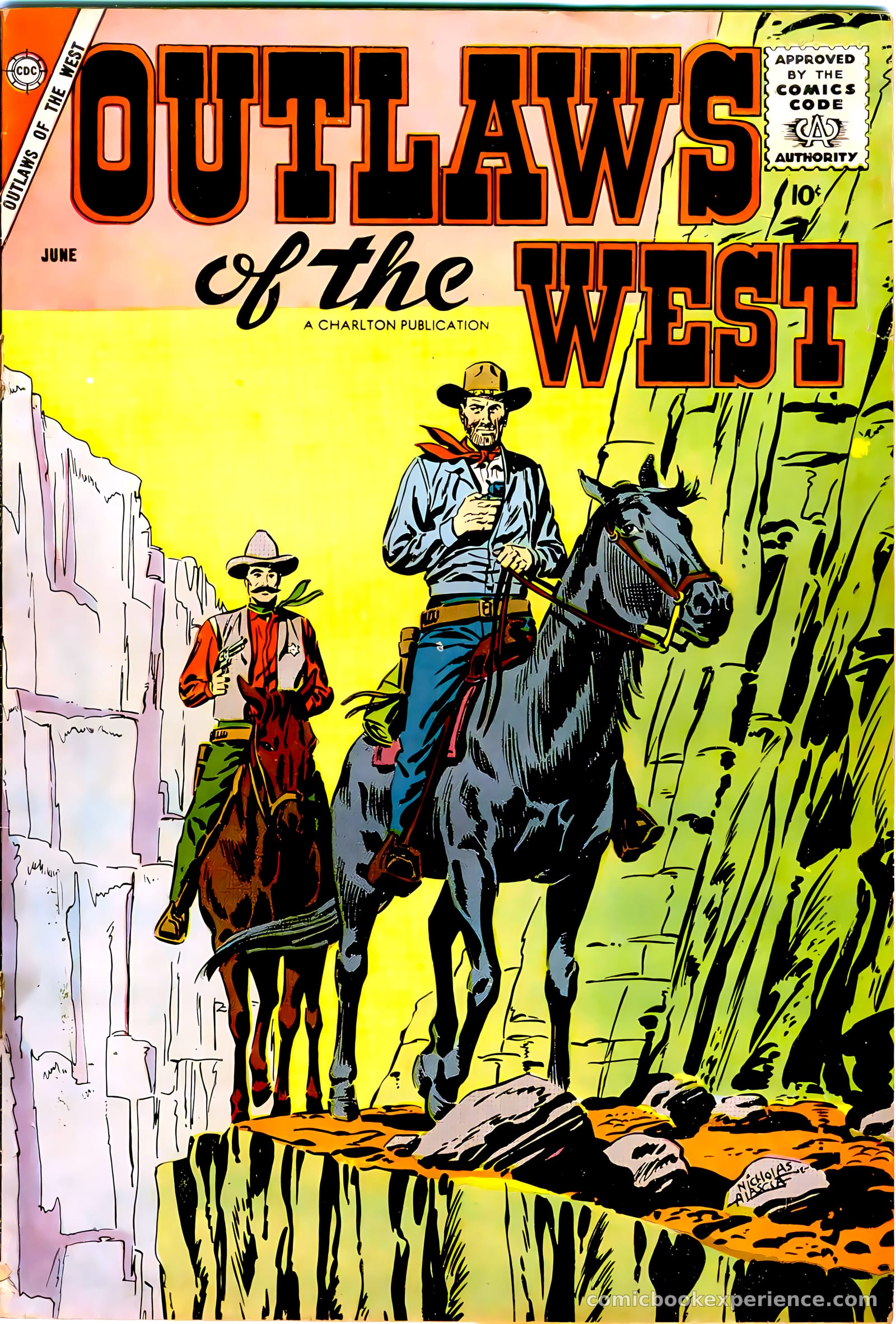 Outlaws of the West #15 — page 1 of 36