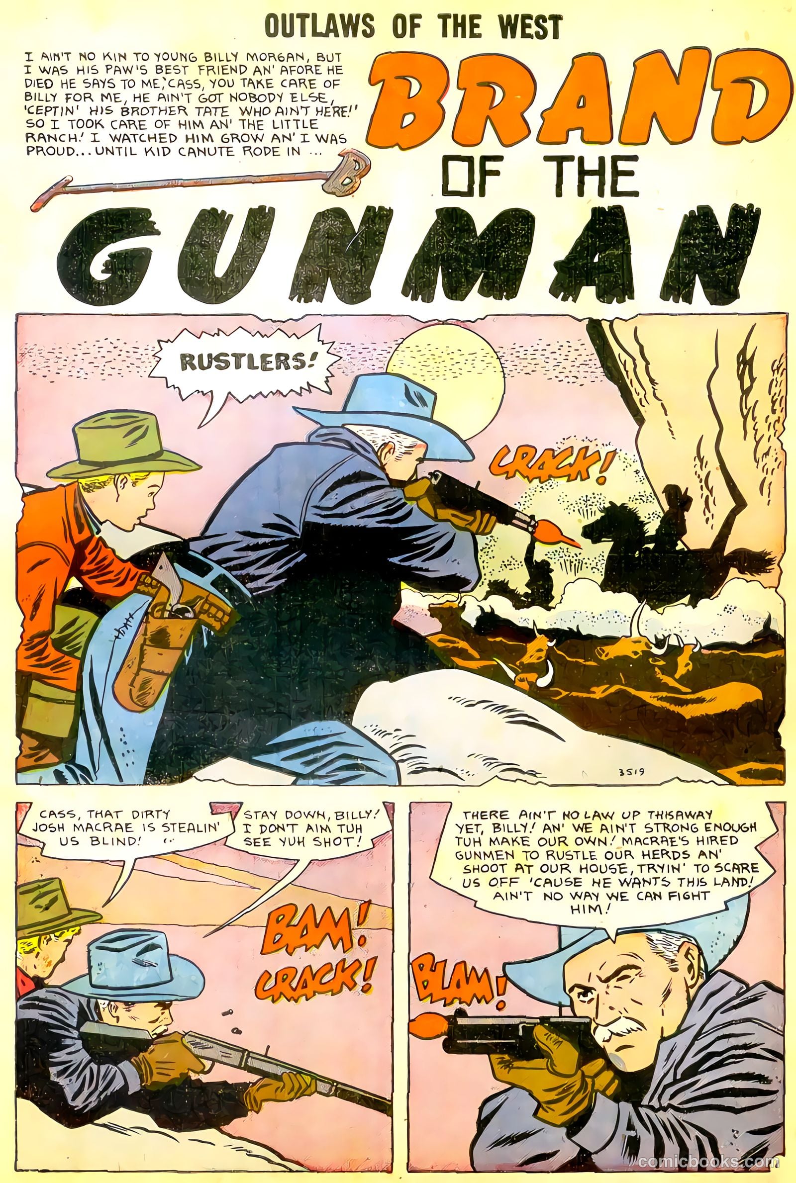 Outlaws of the West #15 — page 3 of 36