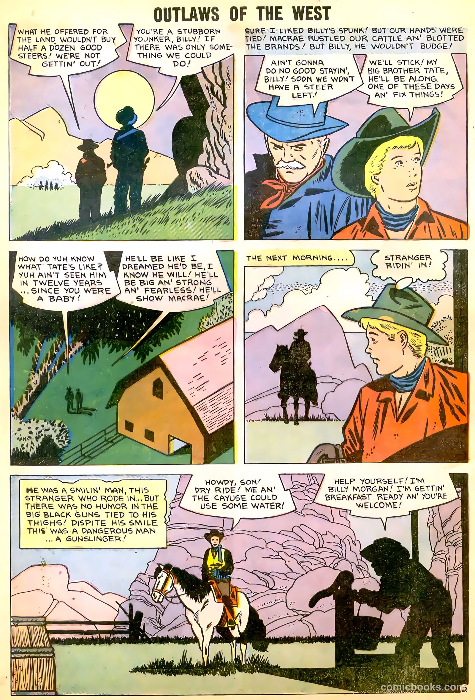 Outlaws of the West #15 — page 4 of 36
