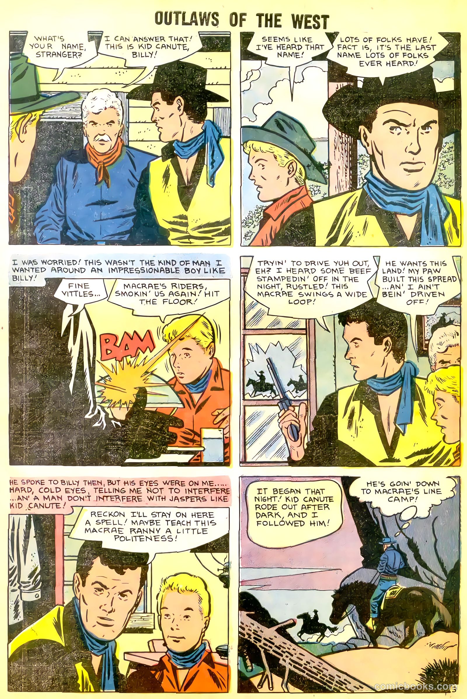 Outlaws of the West #15 — page 5 of 36