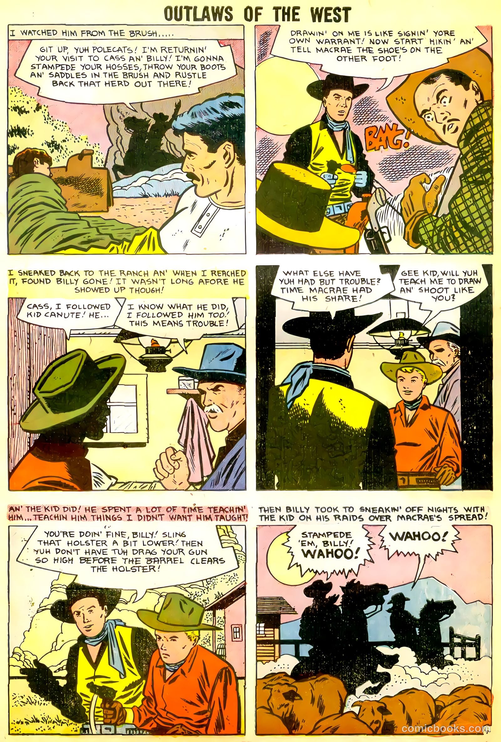 Outlaws of the West #15 — page 7 of 36