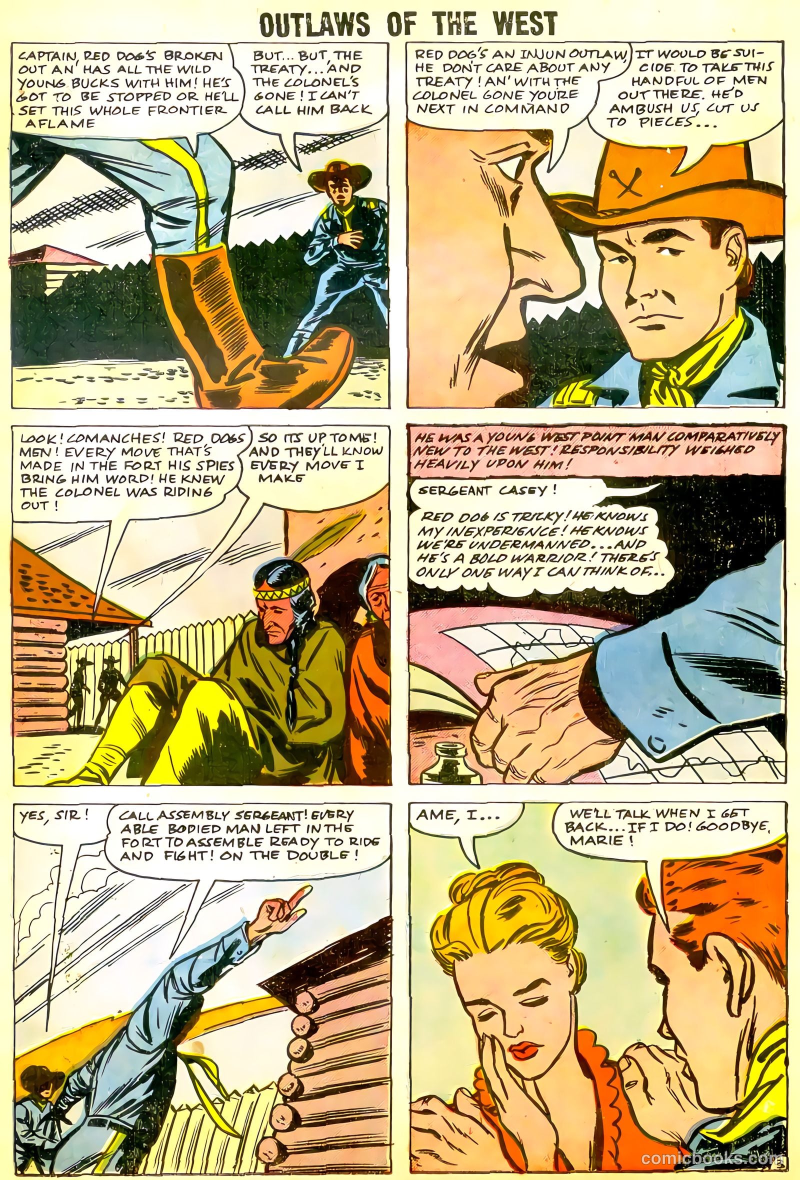 Outlaws of the West #15 — page 14 of 36