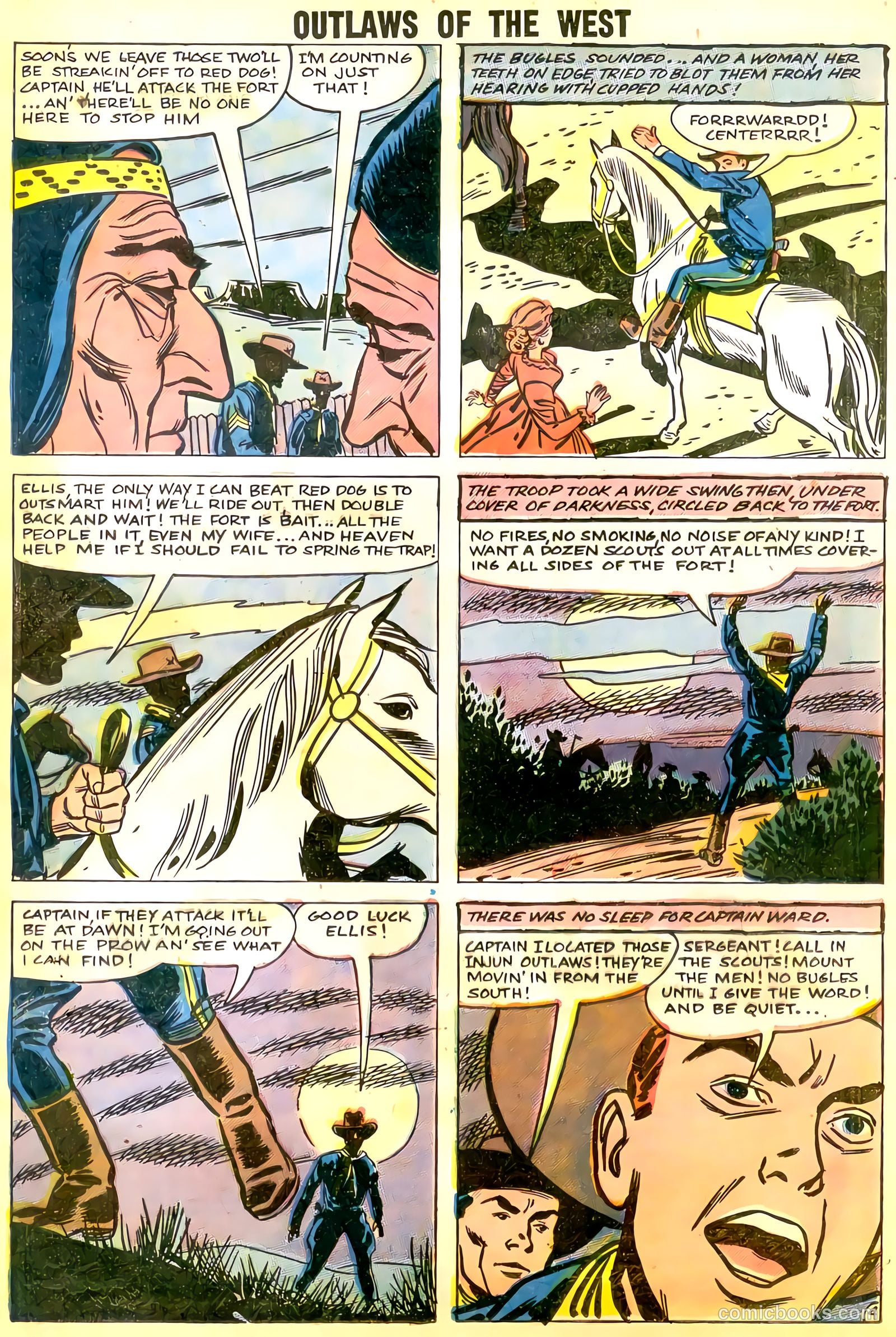 Outlaws of the West #15 — page 16 of 36