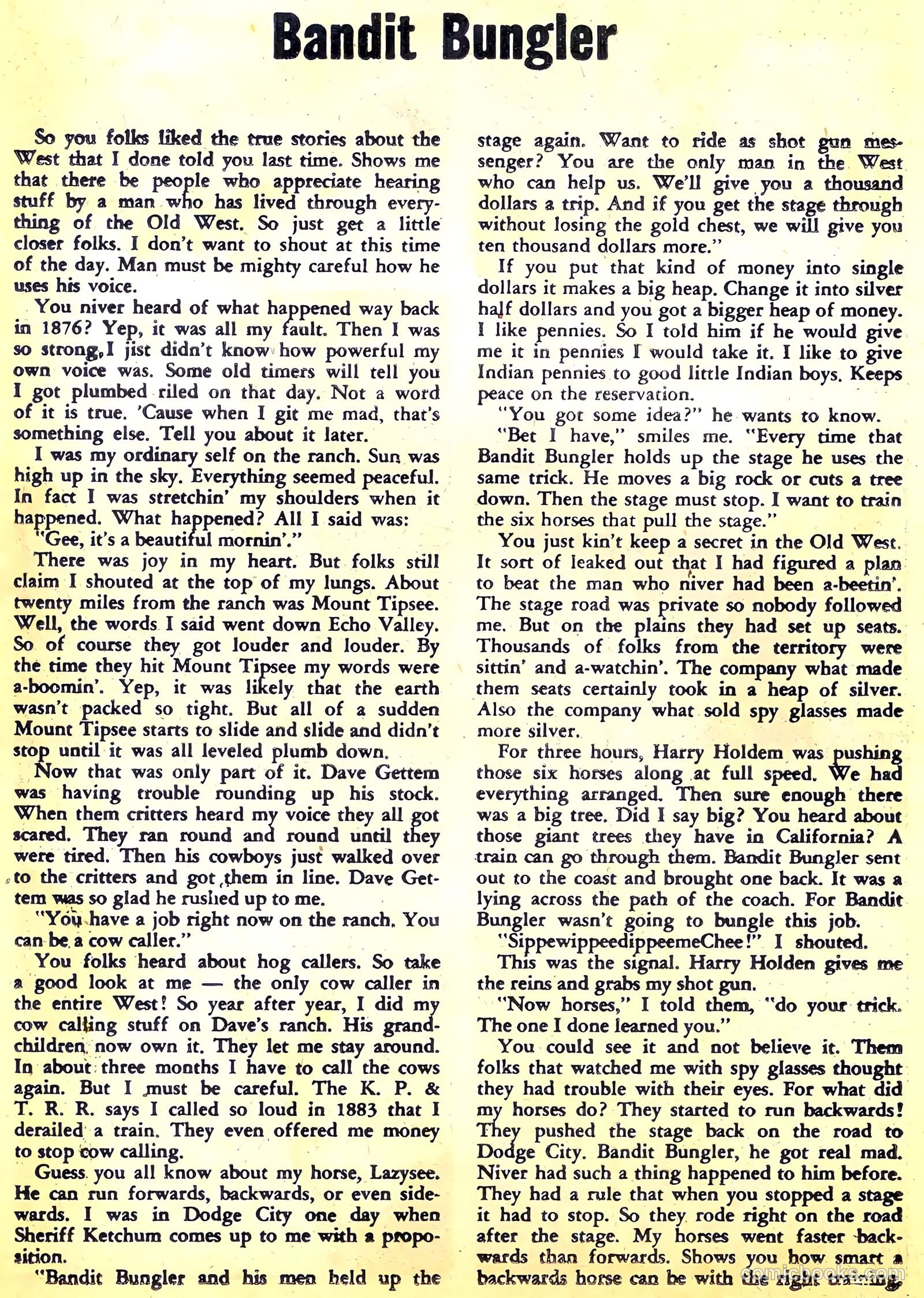 Outlaws of the West #15 — page 18 of 36