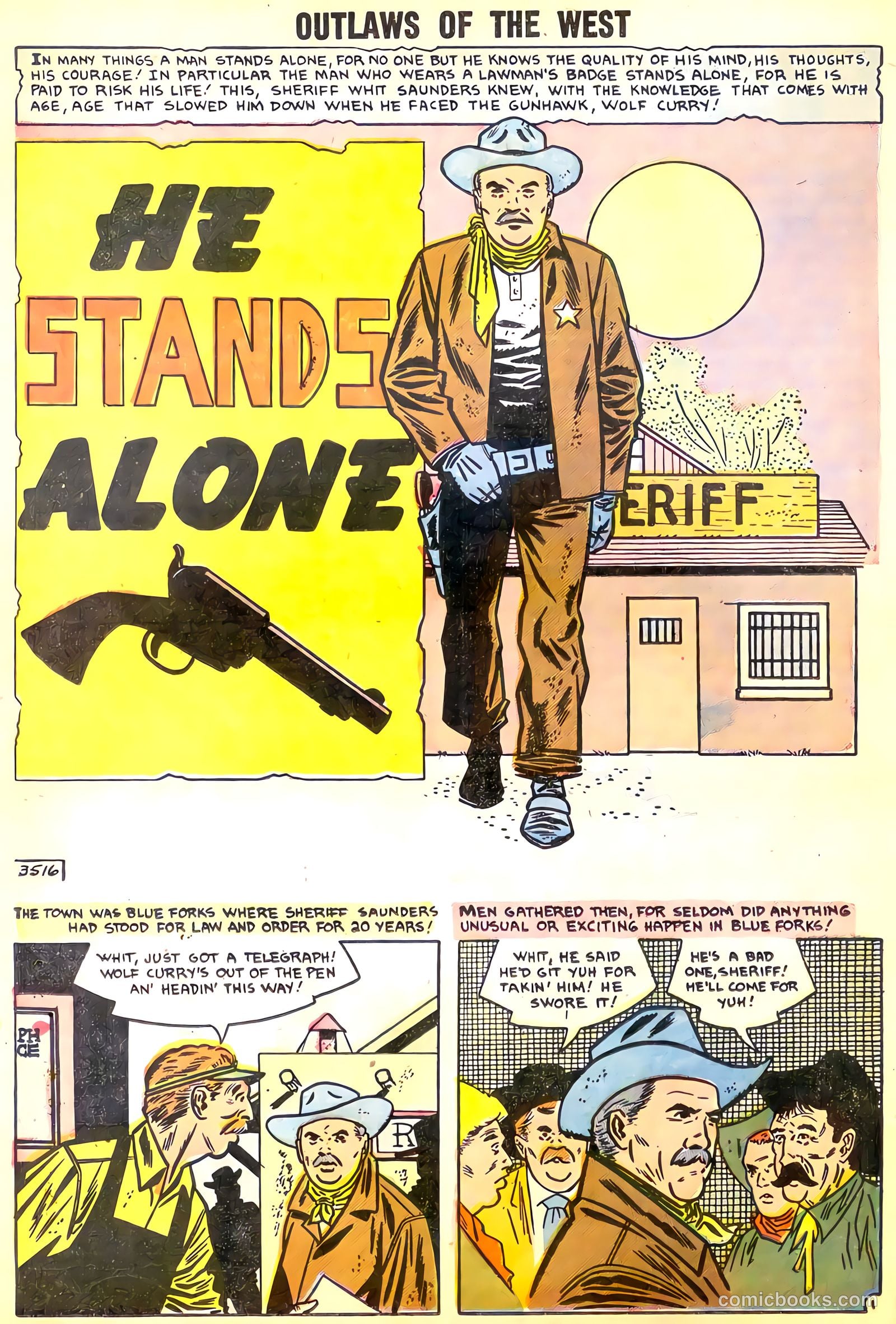 Outlaws of the West #15 — page 20 of 36