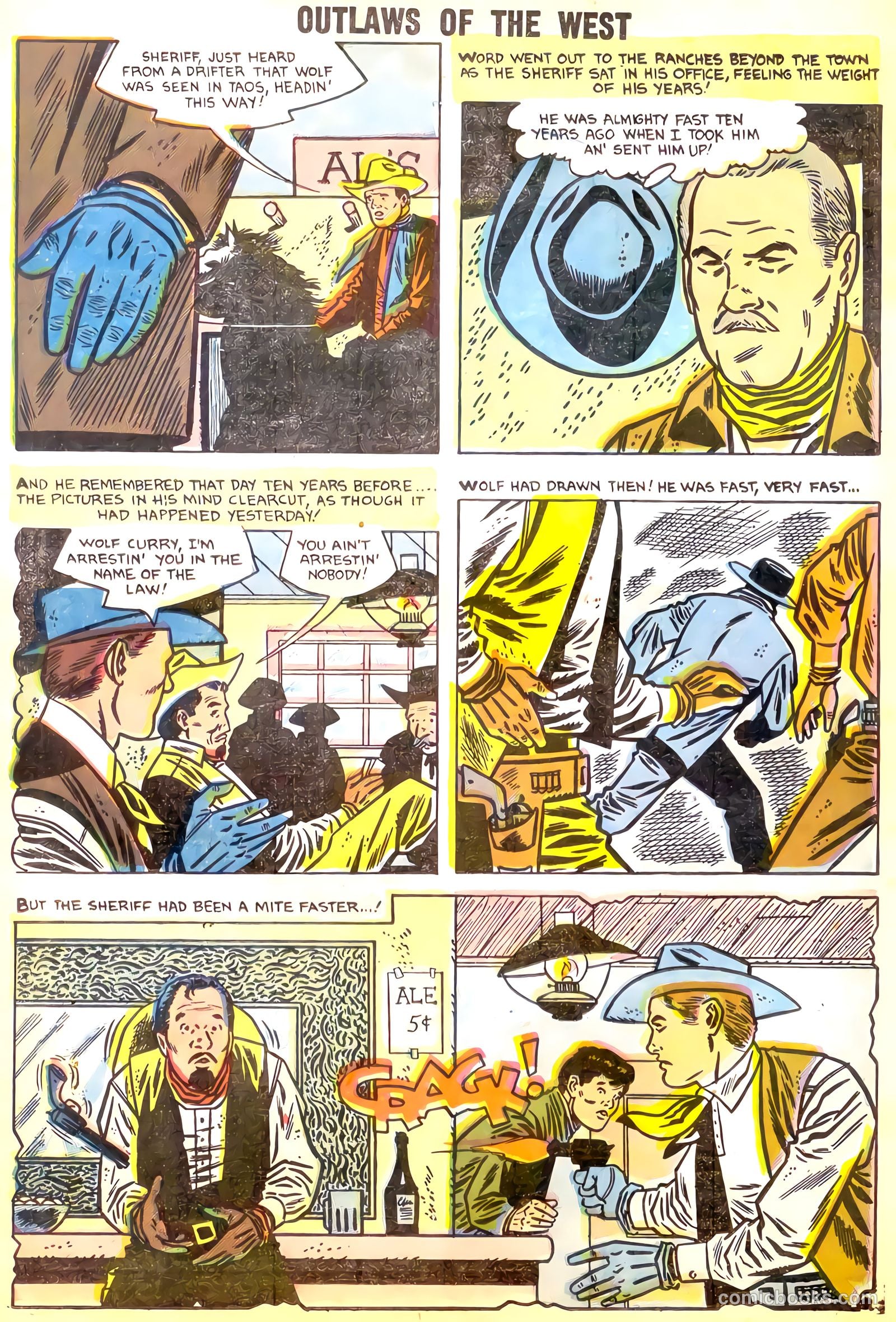 Outlaws of the West #15 — page 21 of 36