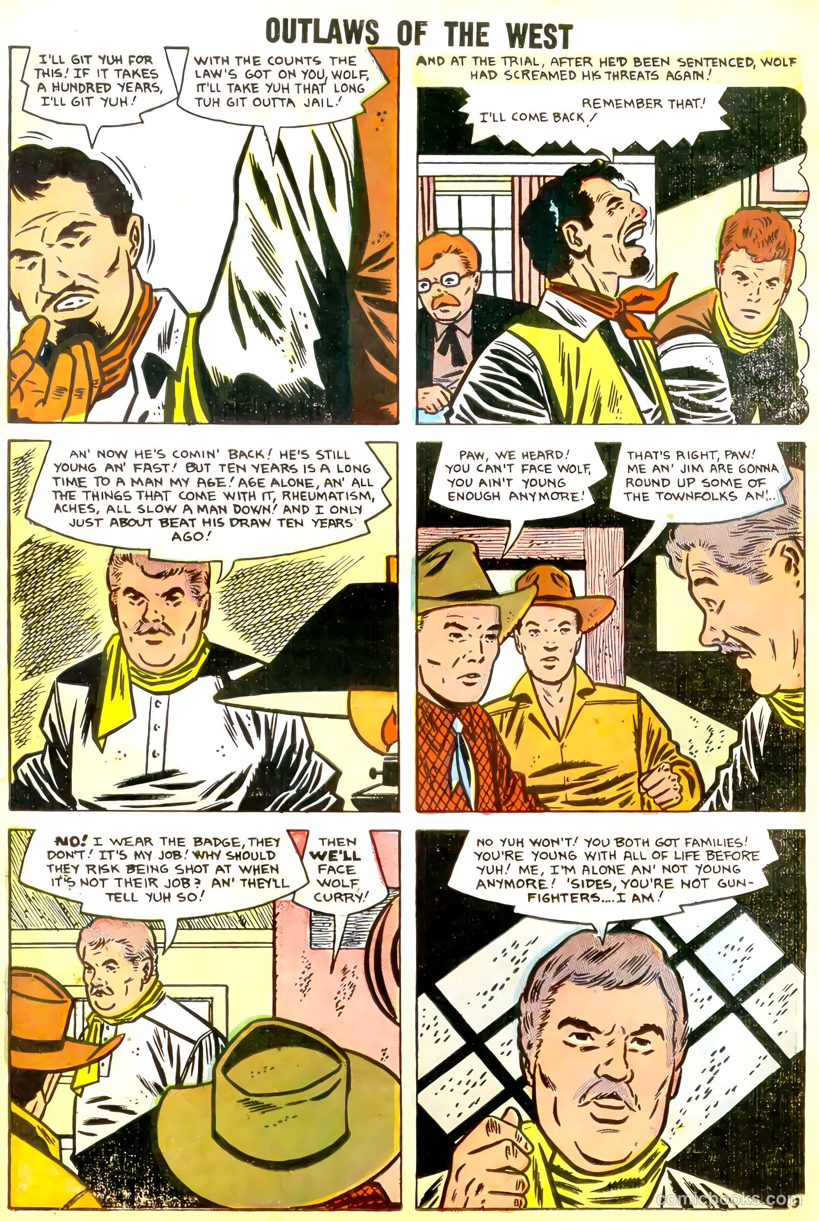 Outlaws of the West #15 — page 23 of 36
