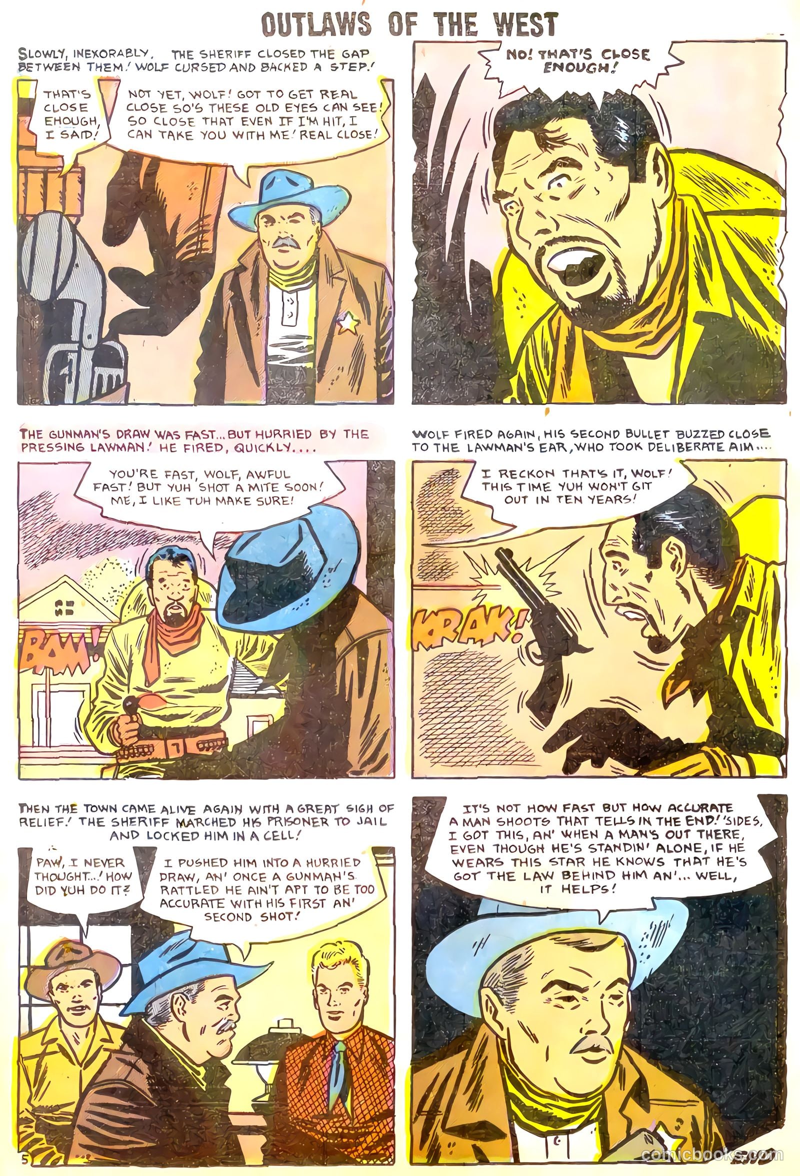 Outlaws of the West #15 — page 25 of 36
