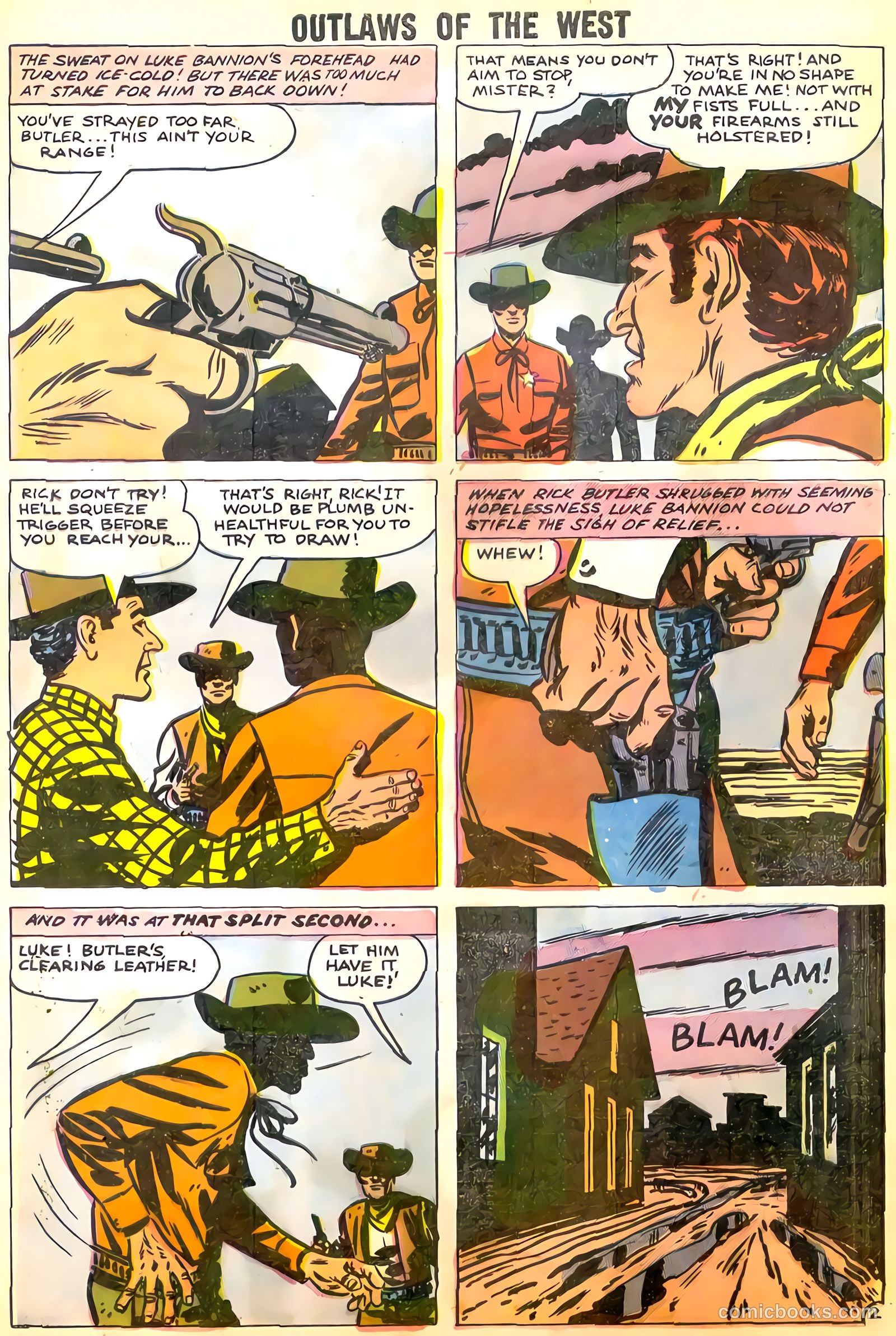 Outlaws of the West #15 — page 28 of 36