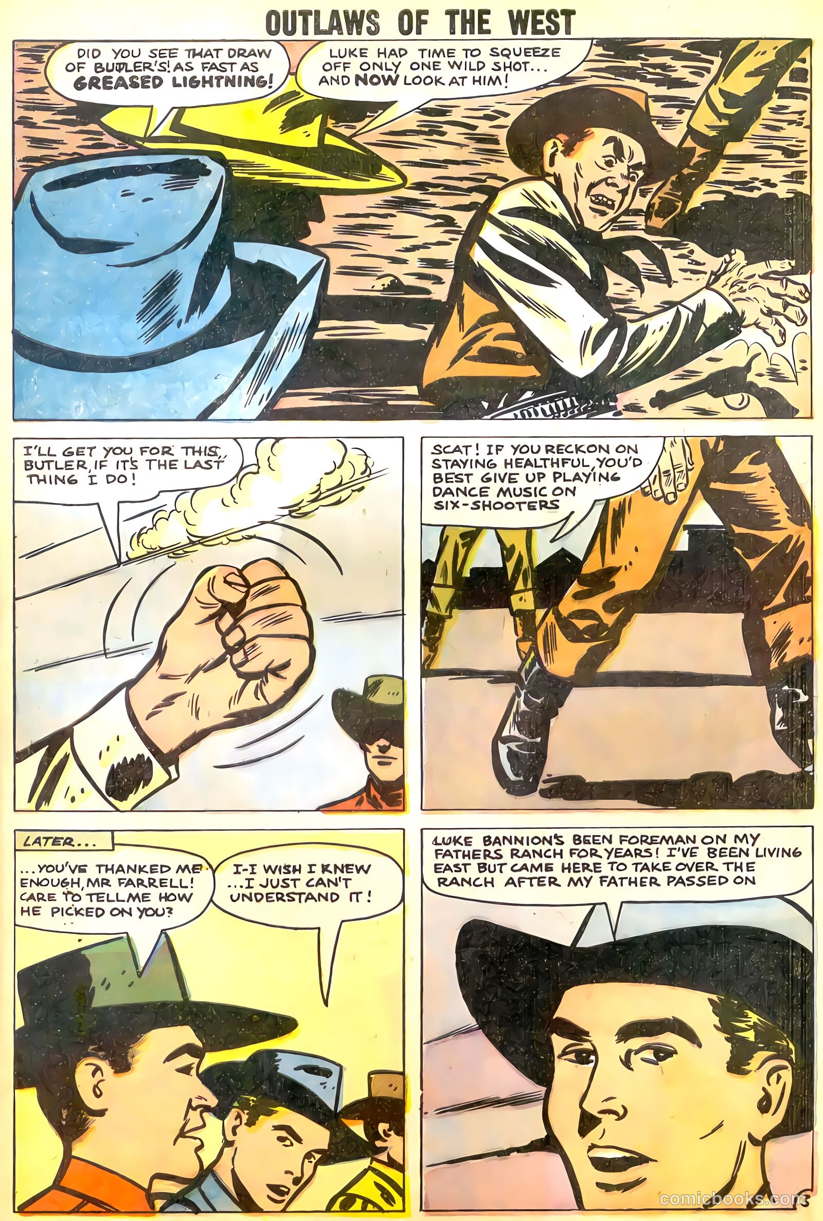 Outlaws of the West #15 — page 29 of 36