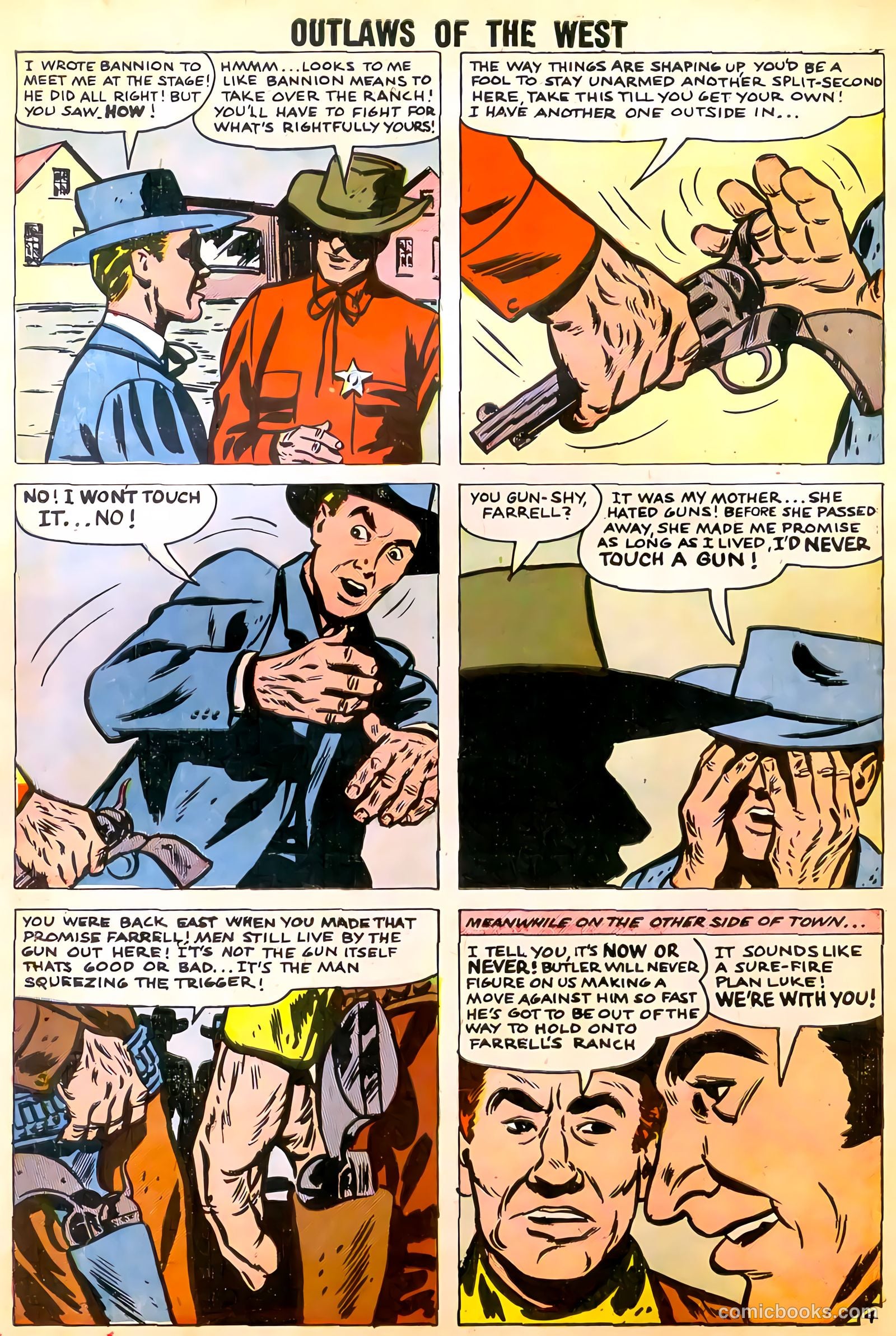 Outlaws of the West #15 — page 30 of 36