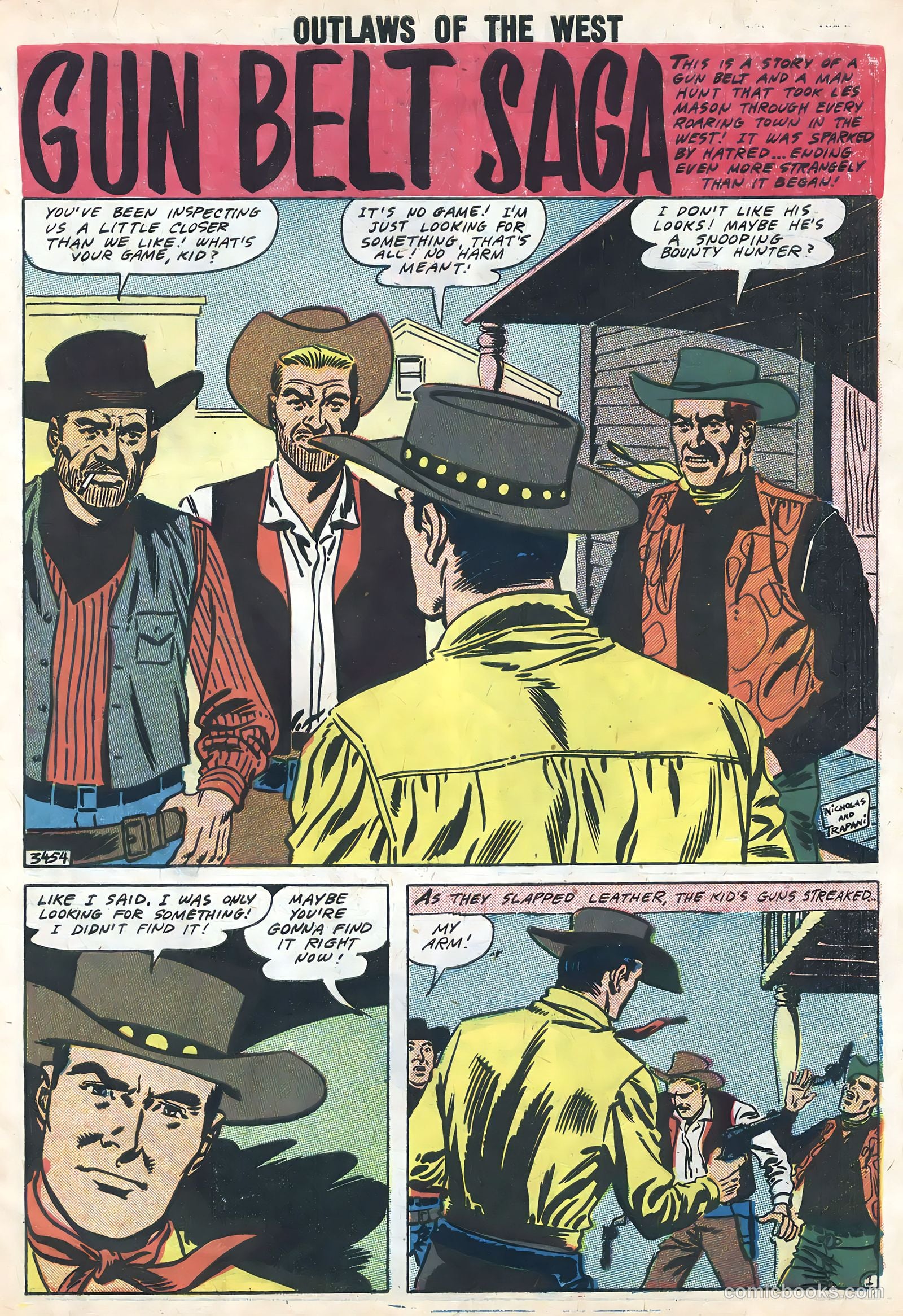 Outlaws of the West #16 — page 3 of 36