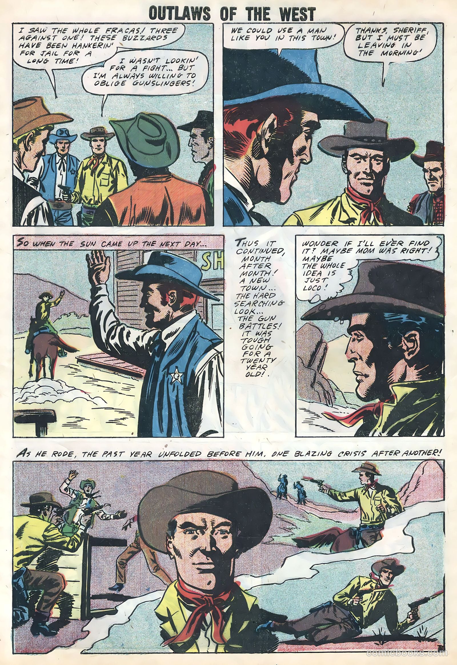 Outlaws of the West #16 — page 4 of 36