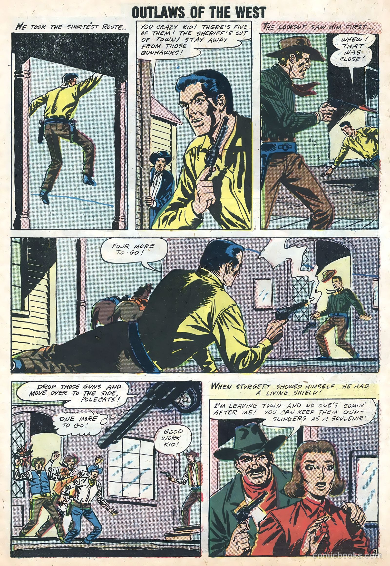 Outlaws of the West #16 — page 7 of 36