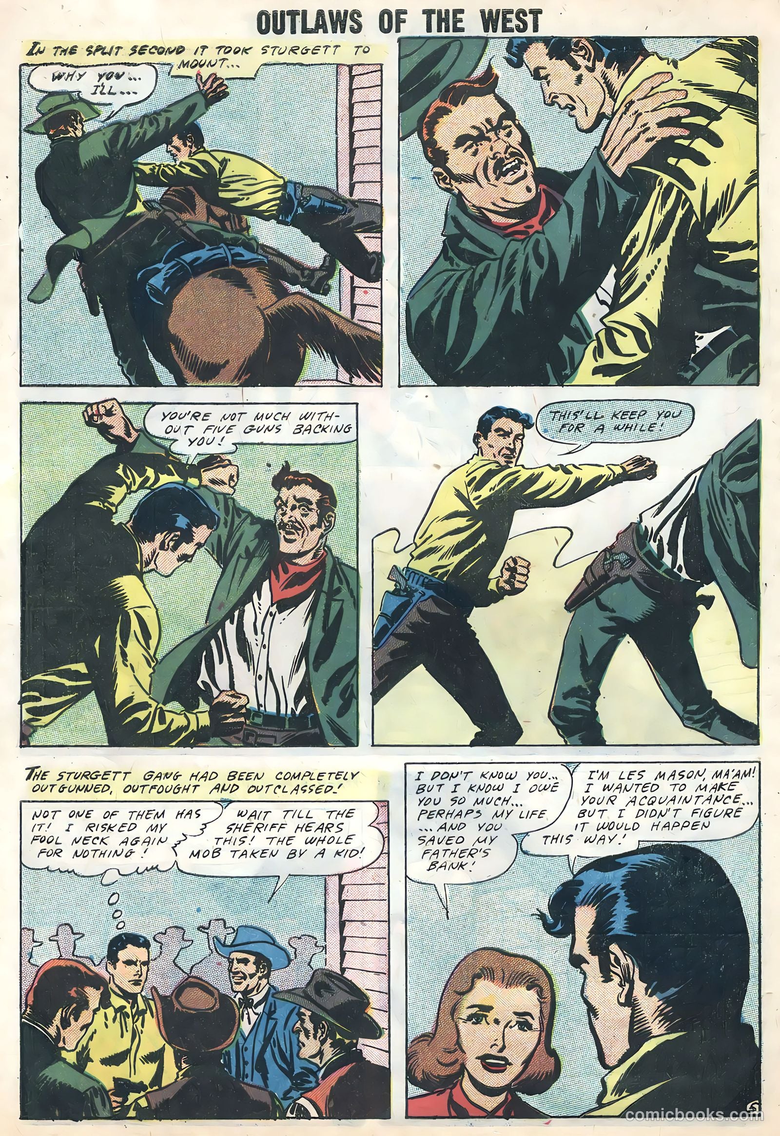 Outlaws of the West #16 — page 8 of 36