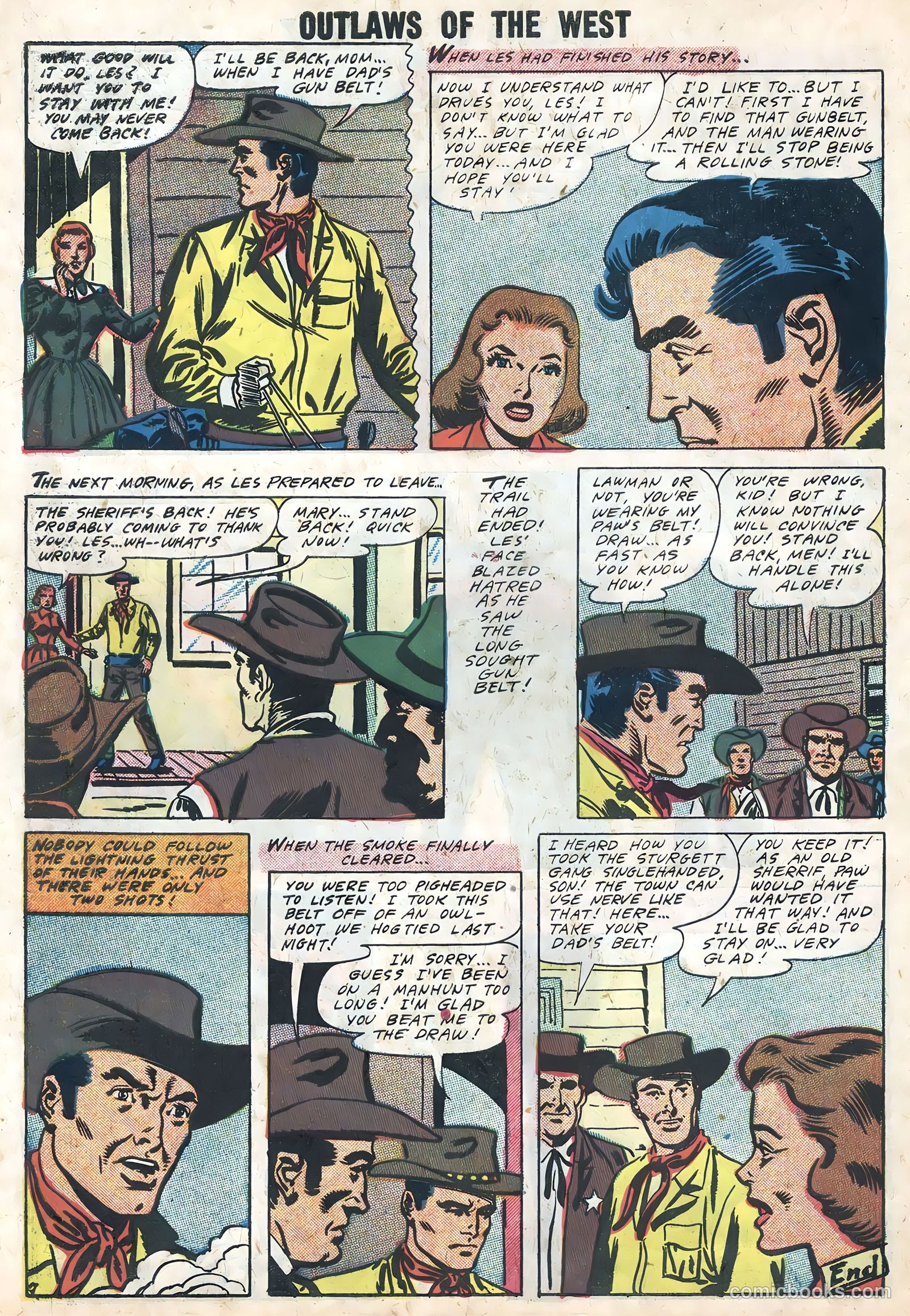 Outlaws of the West #16 — page 10 of 36