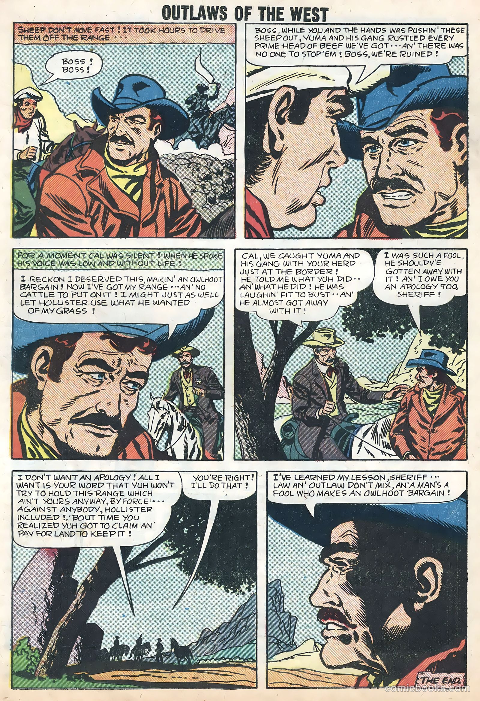 Outlaws of the West #16 — page 16 of 36